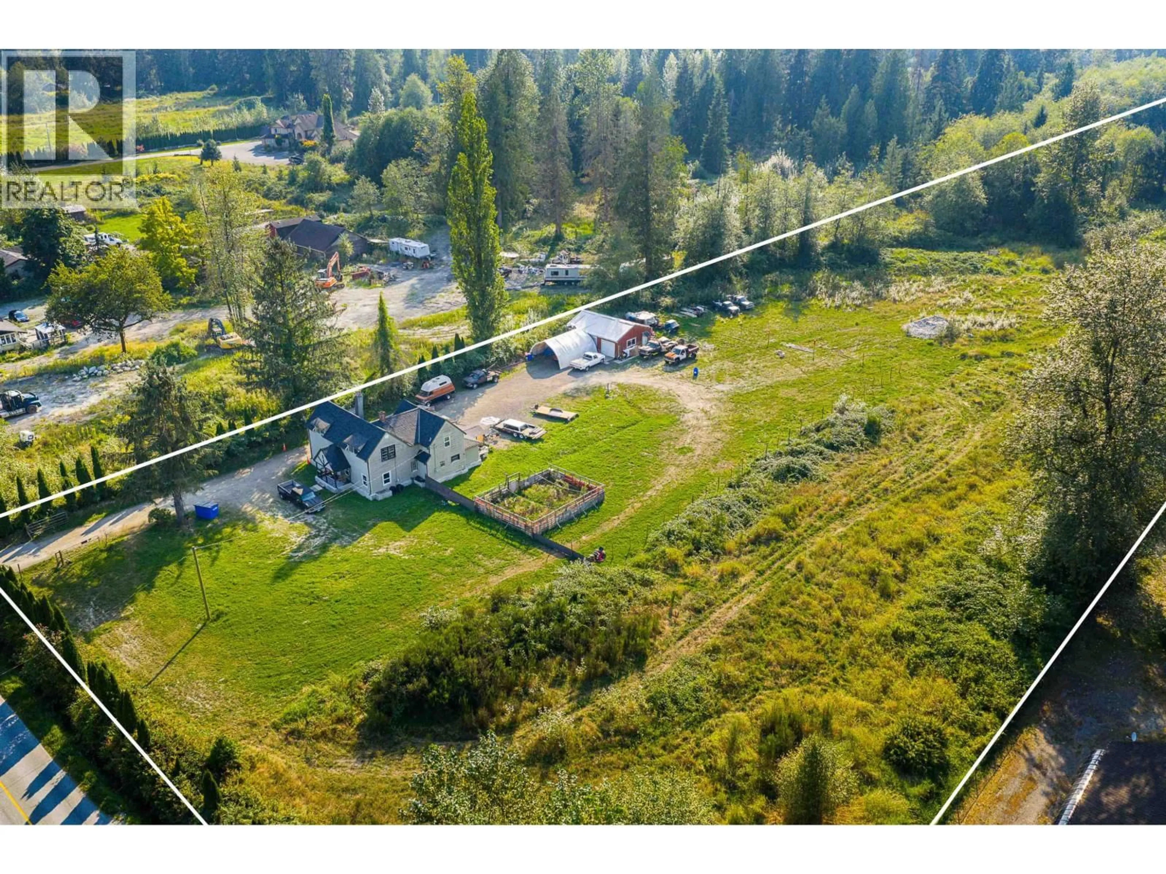 A pic from outside/outdoor area/front of a property/back of a property/a pic from drone, mountain view for 13511 224 STREET, Maple Ridge British Columbia V4R2P8