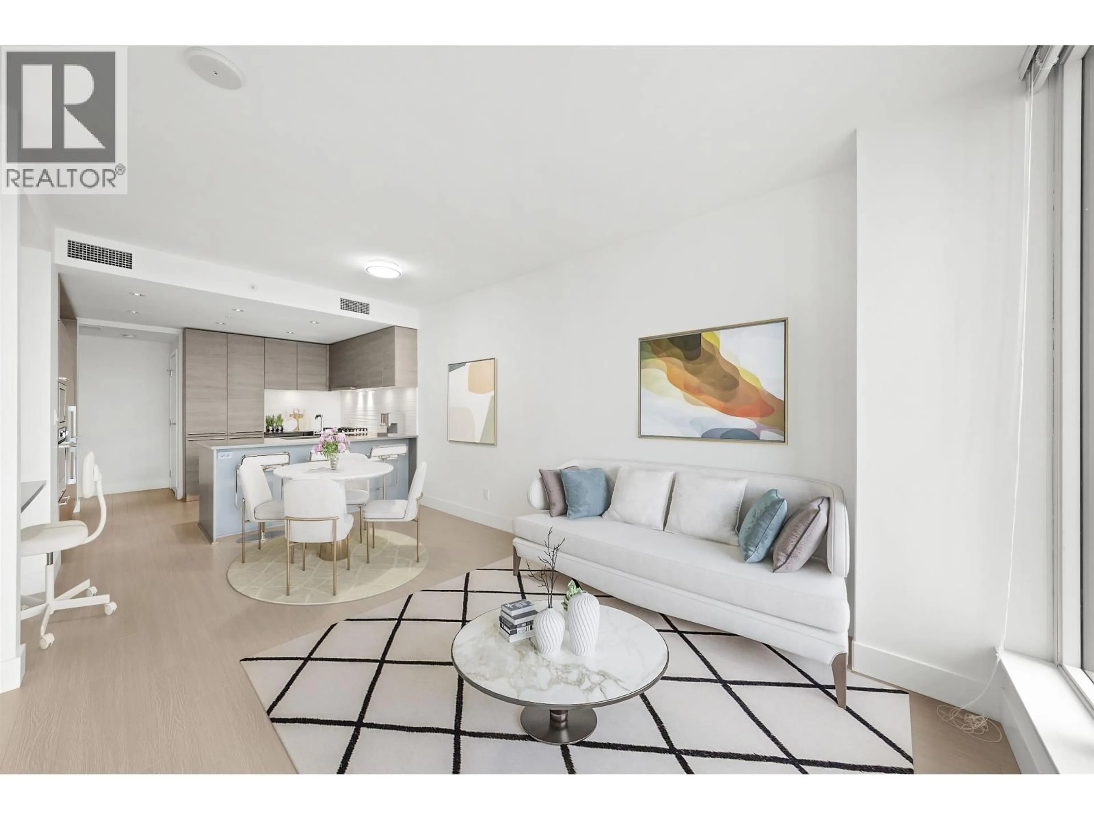 Living room with furniture, unknown for 901 - 7388 KINGSWAY, Burnaby British Columbia V3N0G9