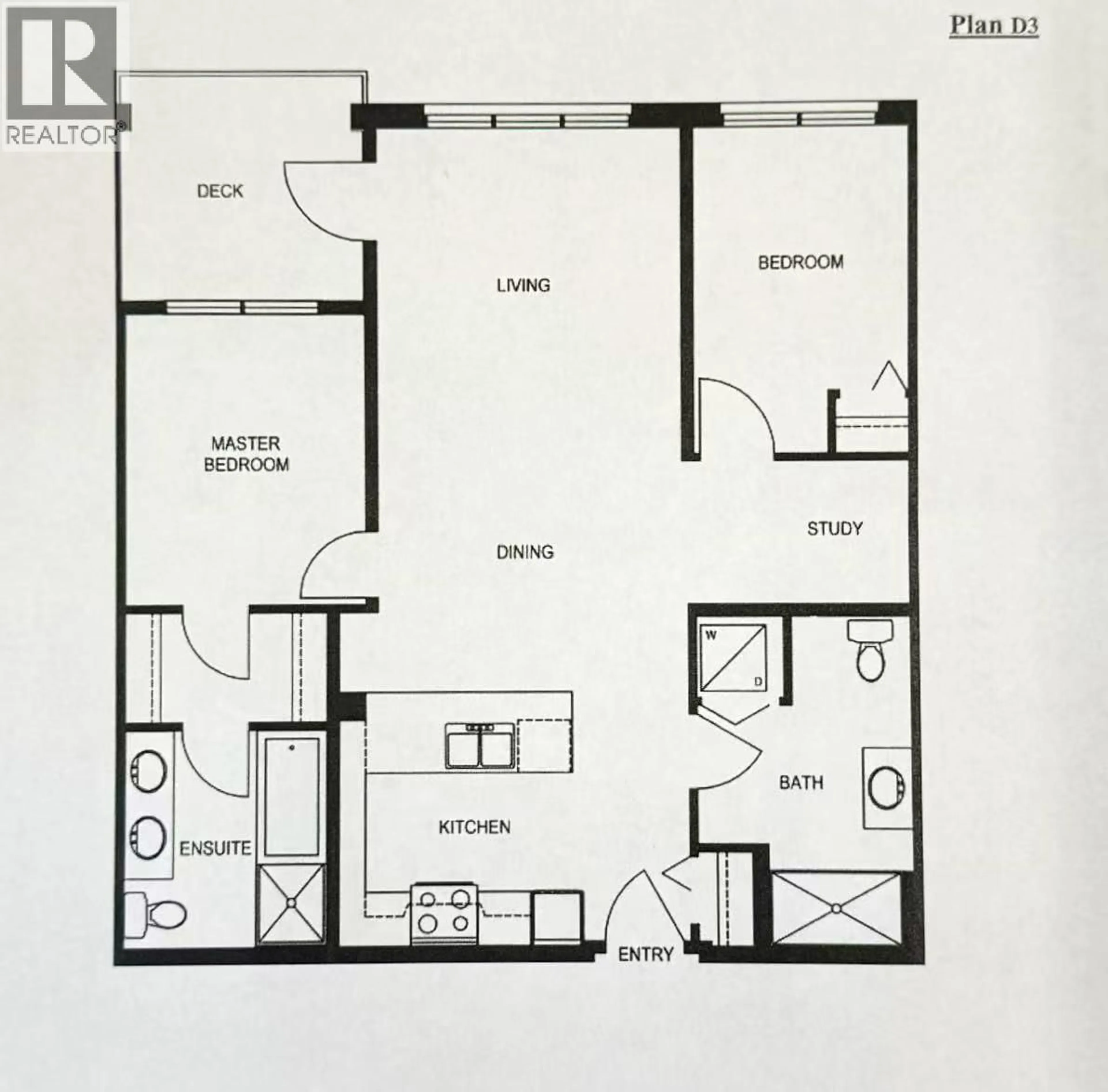 Floor plan for 308 - 9399 ALEXANDRA ROAD, Richmond British Columbia V6X0L7