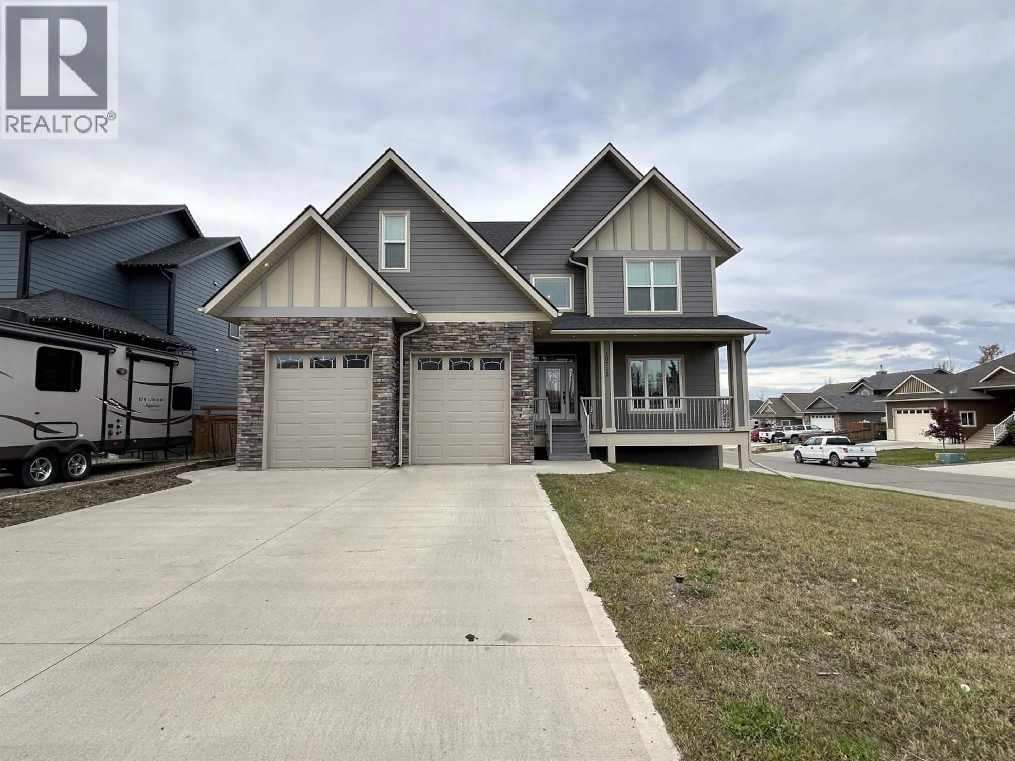Home with brick exterior material, street for 10712 109 STREET, Fort St. John British Columbia V1J0J3