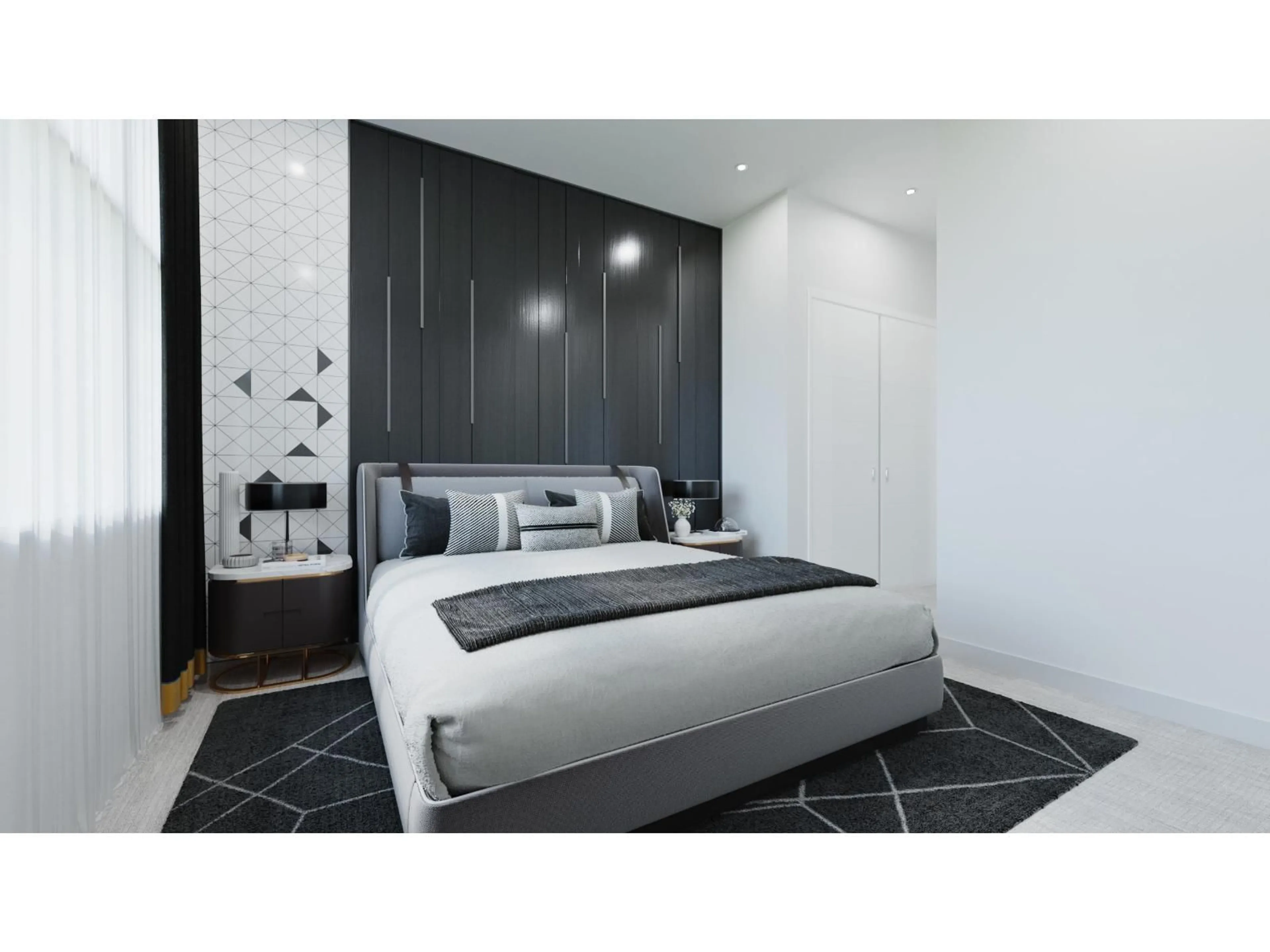 Bedroom with bed, unknown for 314 - 163 175 A, Surrey British Columbia V0V0V0