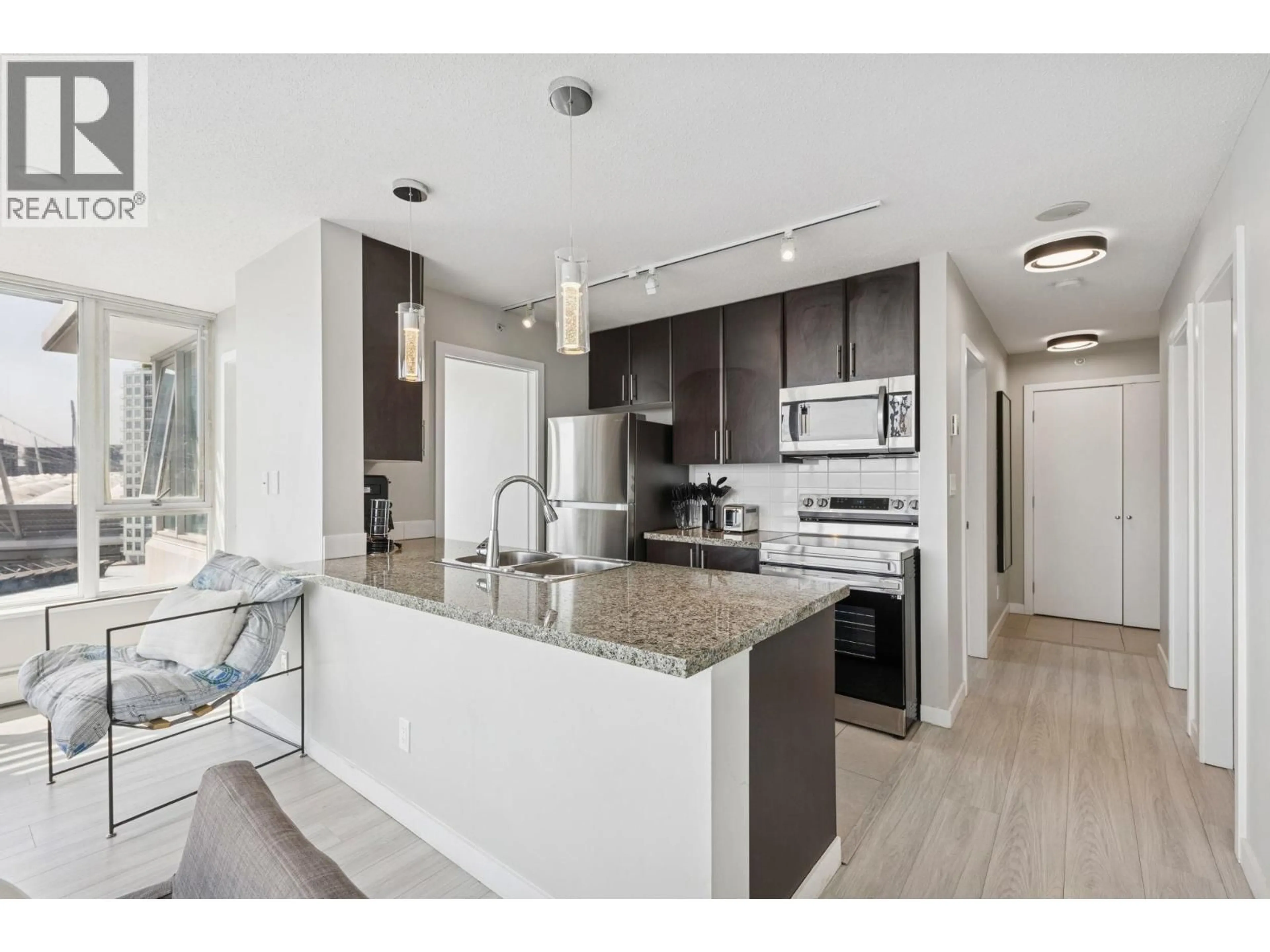 Open concept kitchen, unknown for 2502 - 688 ABBOTT STREET, Vancouver British Columbia V6B0B9