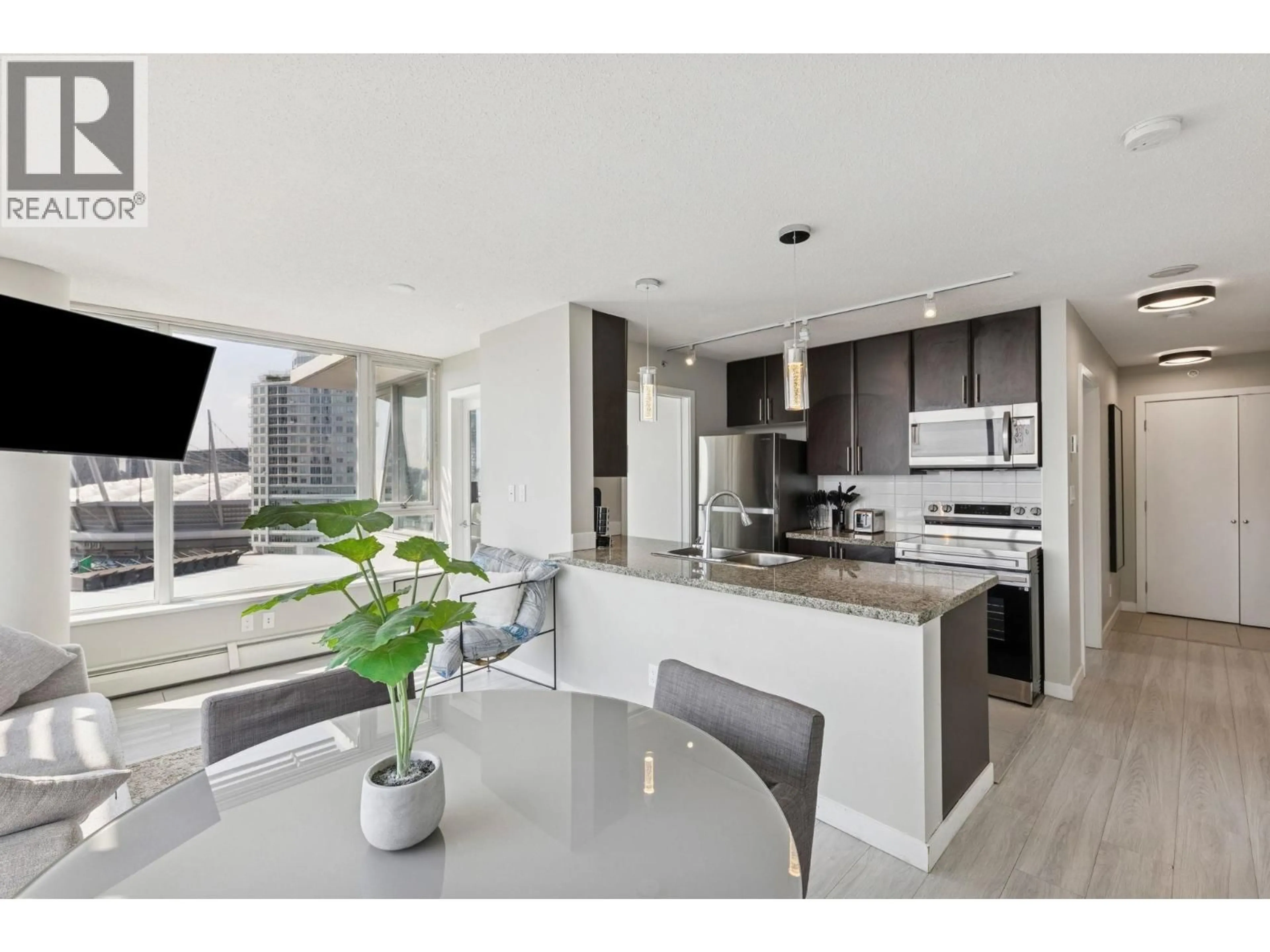 Open concept kitchen, unknown for 2502 - 688 ABBOTT STREET, Vancouver British Columbia V6B0B9