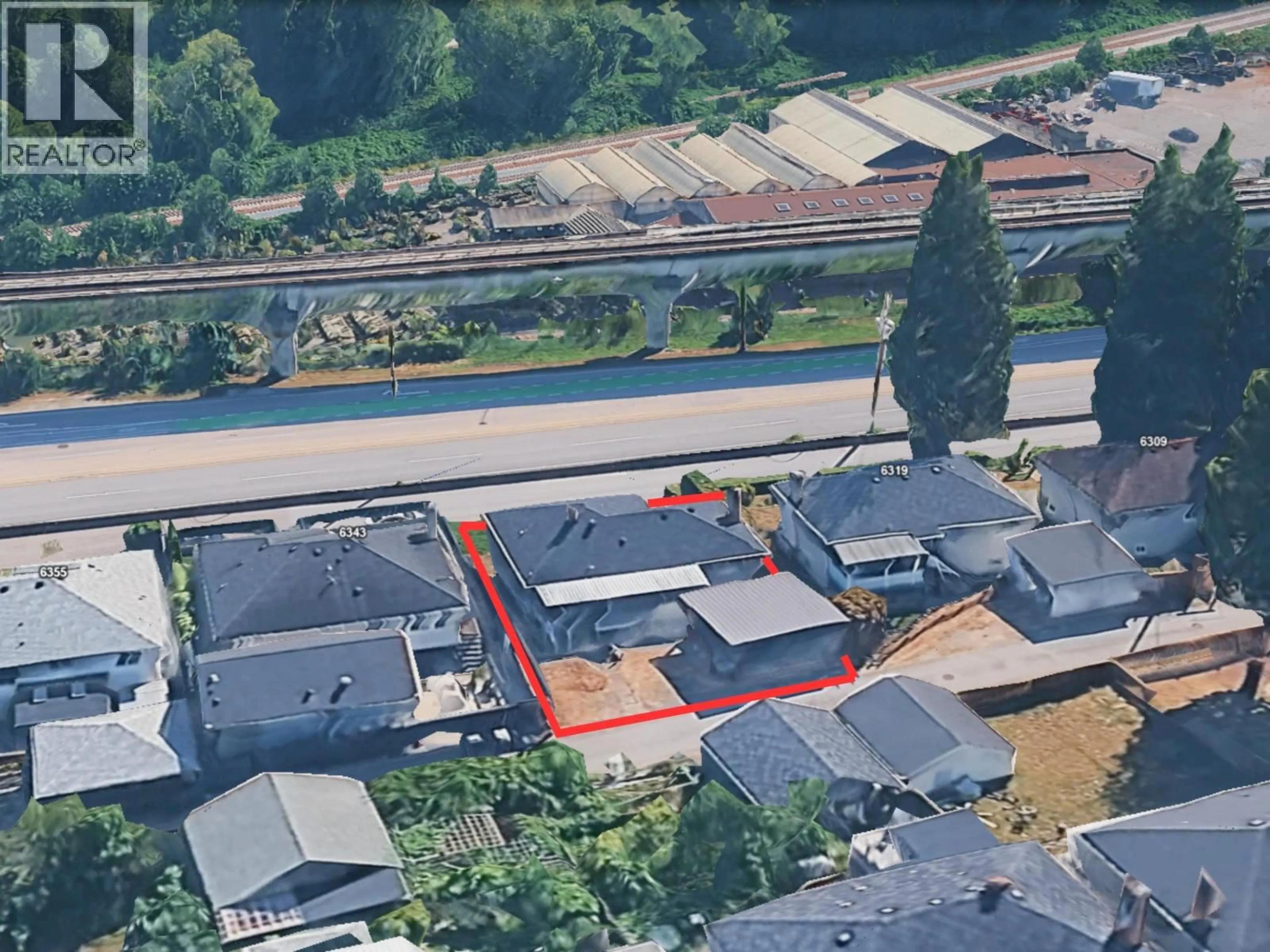 A pic from outside/outdoor area/front of a property/back of a property/a pic from drone, city buildings view from balcony for 6331 LOUGHEED HIGHWAY, Burnaby British Columbia V5B3A1