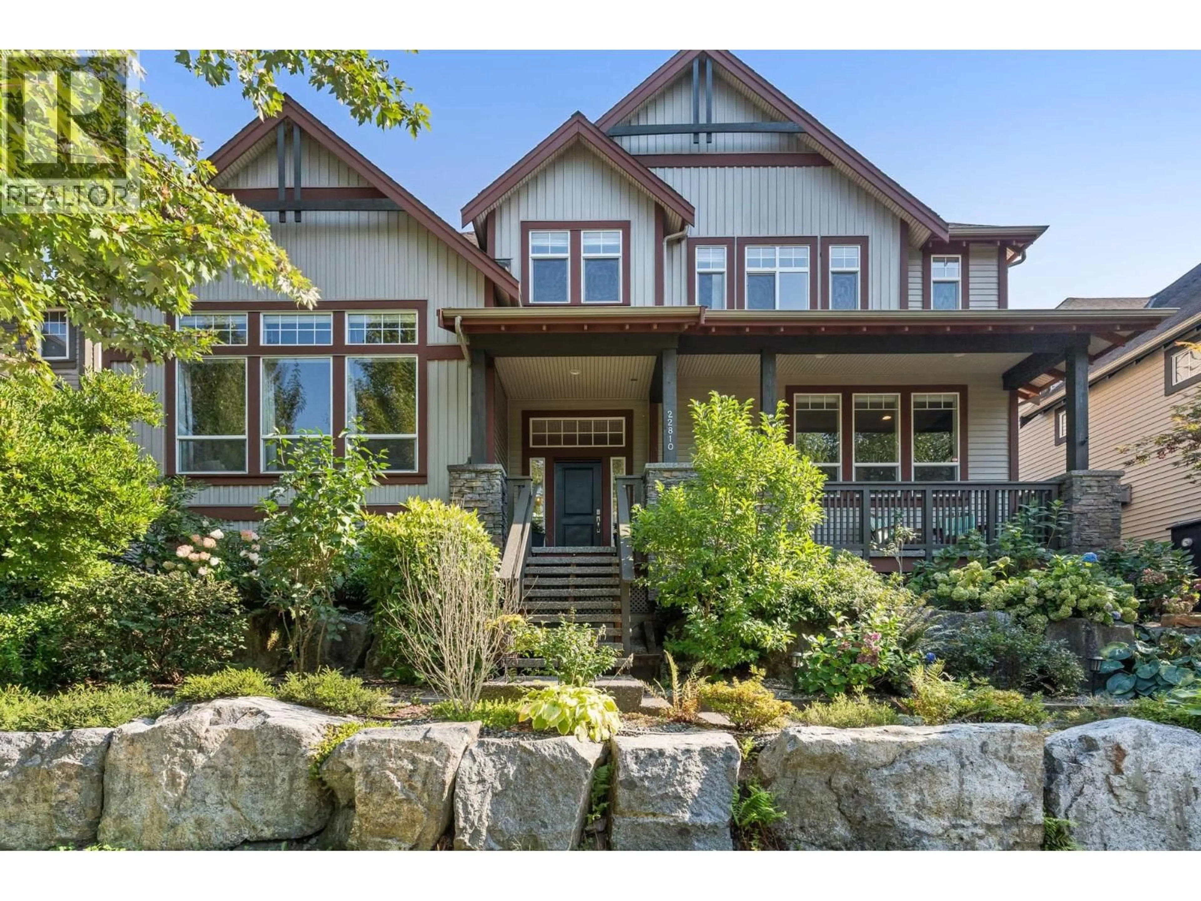 Home with brick exterior material, street for 22810 FOREMAN DRIVE, Maple Ridge British Columbia V4R0B2