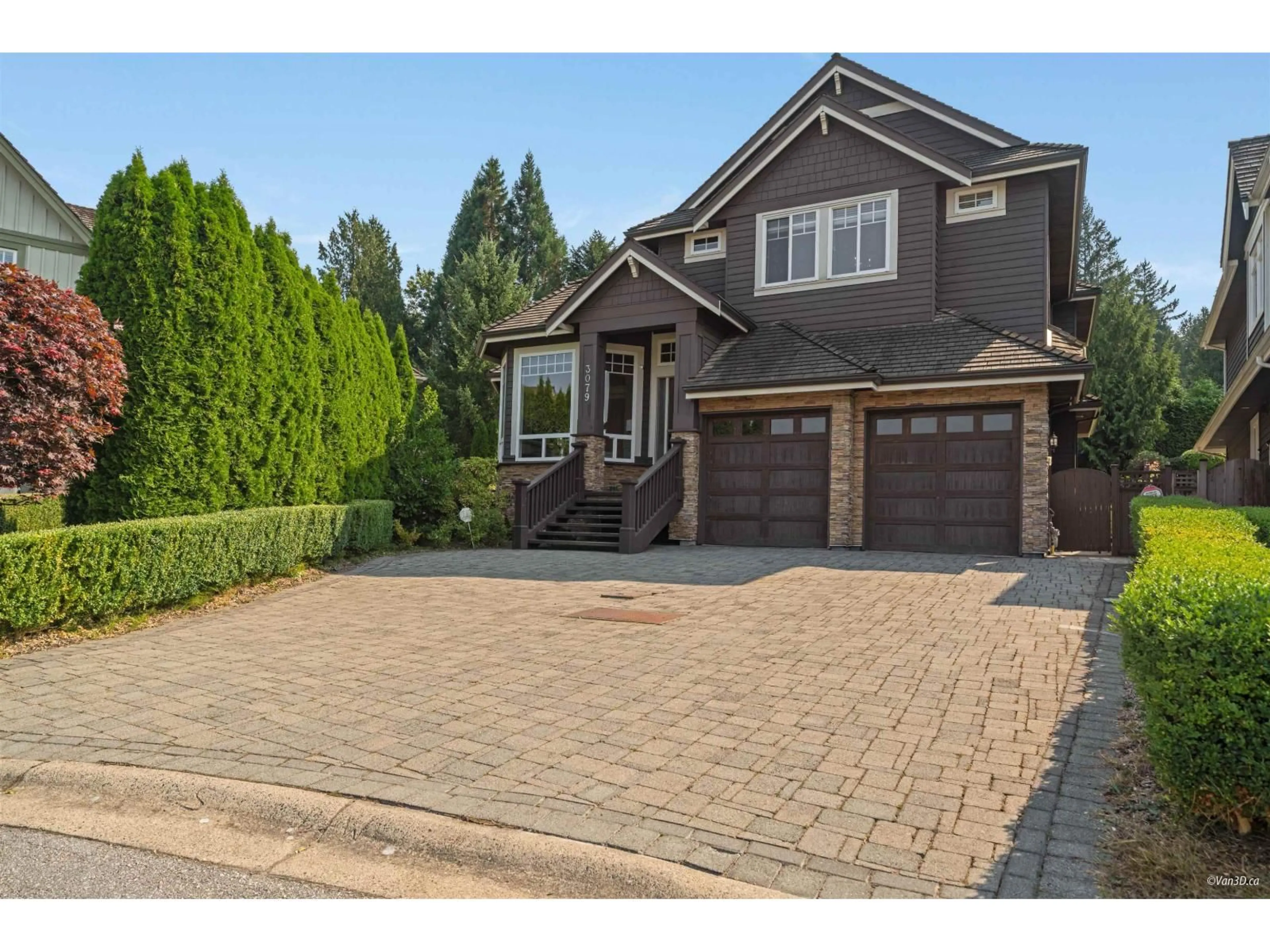 Home with brick exterior material, street for 3079 162, Surrey British Columbia V3Z7E1