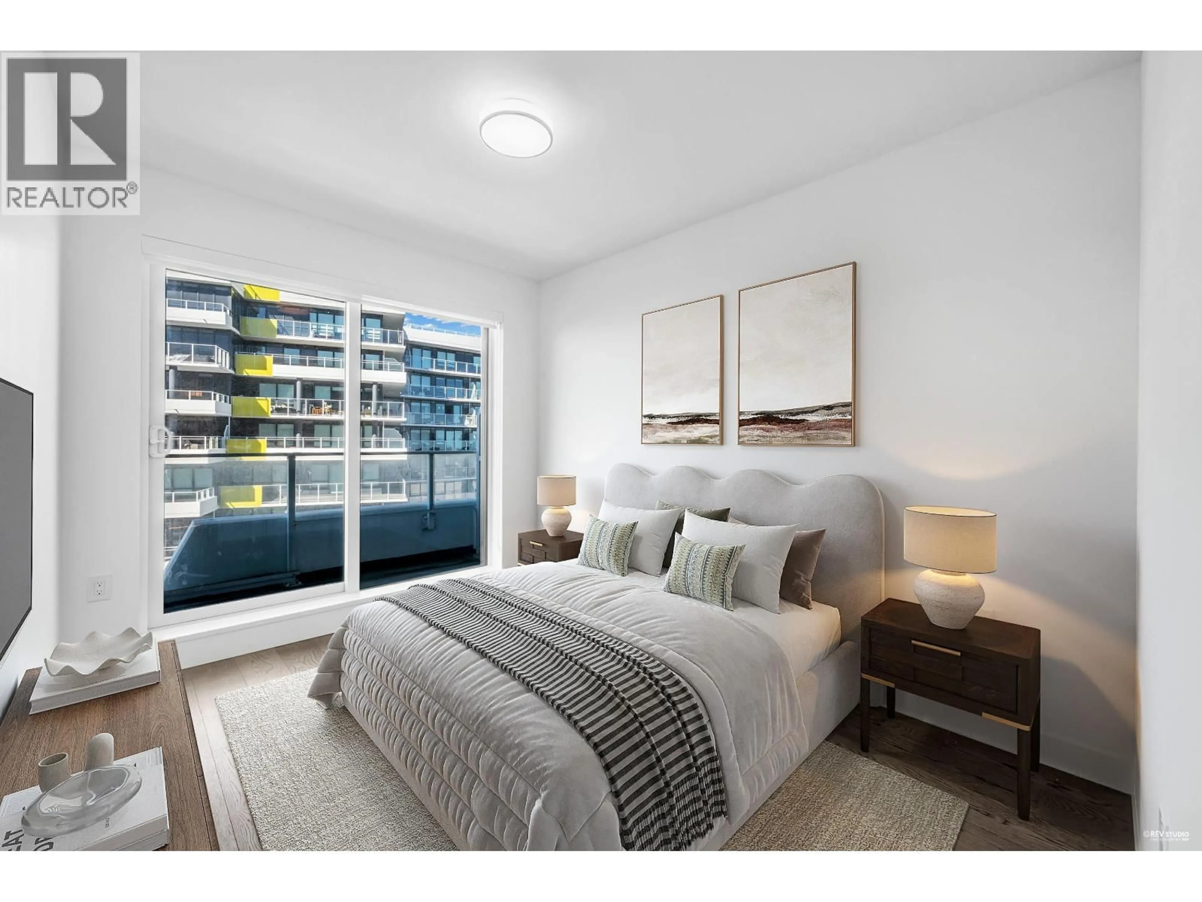 Bedroom with bed, unknown for 1505 - 5788 GILBERT ROAD, Richmond British Columbia V7C0G1