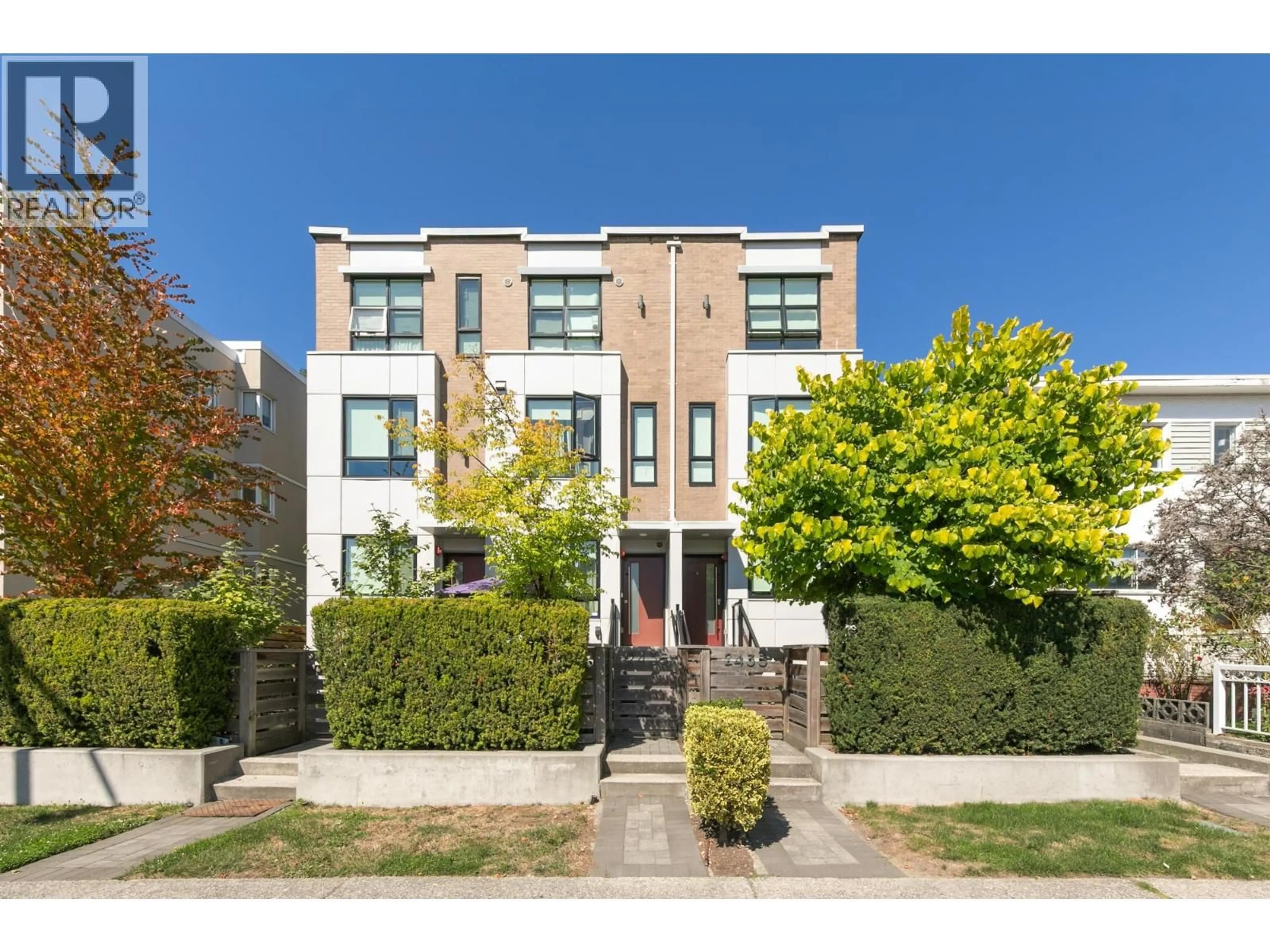 Home with brick exterior material, street for 2431 BROADWAY STREET, Vancouver British Columbia V6K2E8