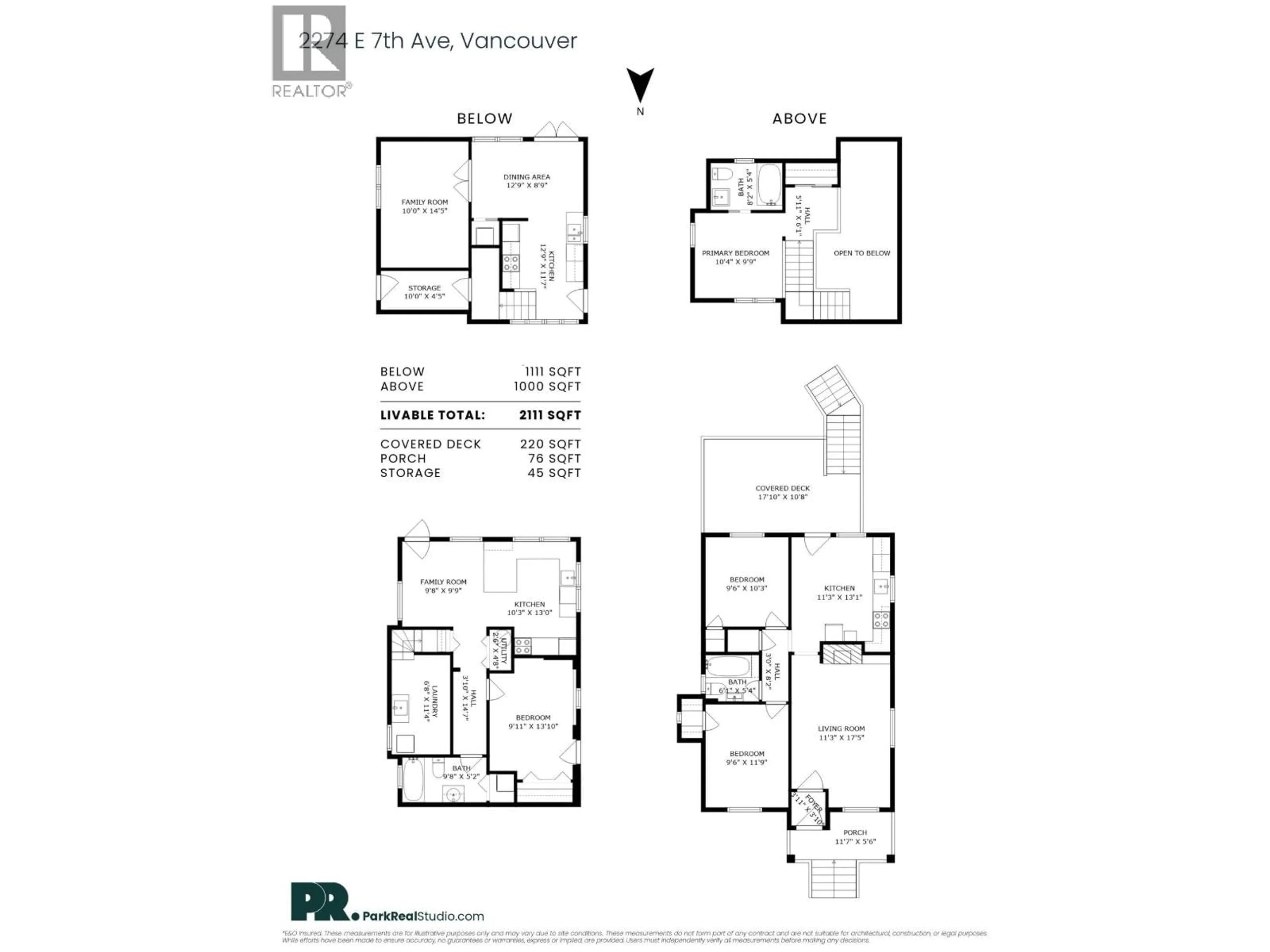 Floor plan for 2274 7TH AVENUE, Vancouver British Columbia V5N1S7