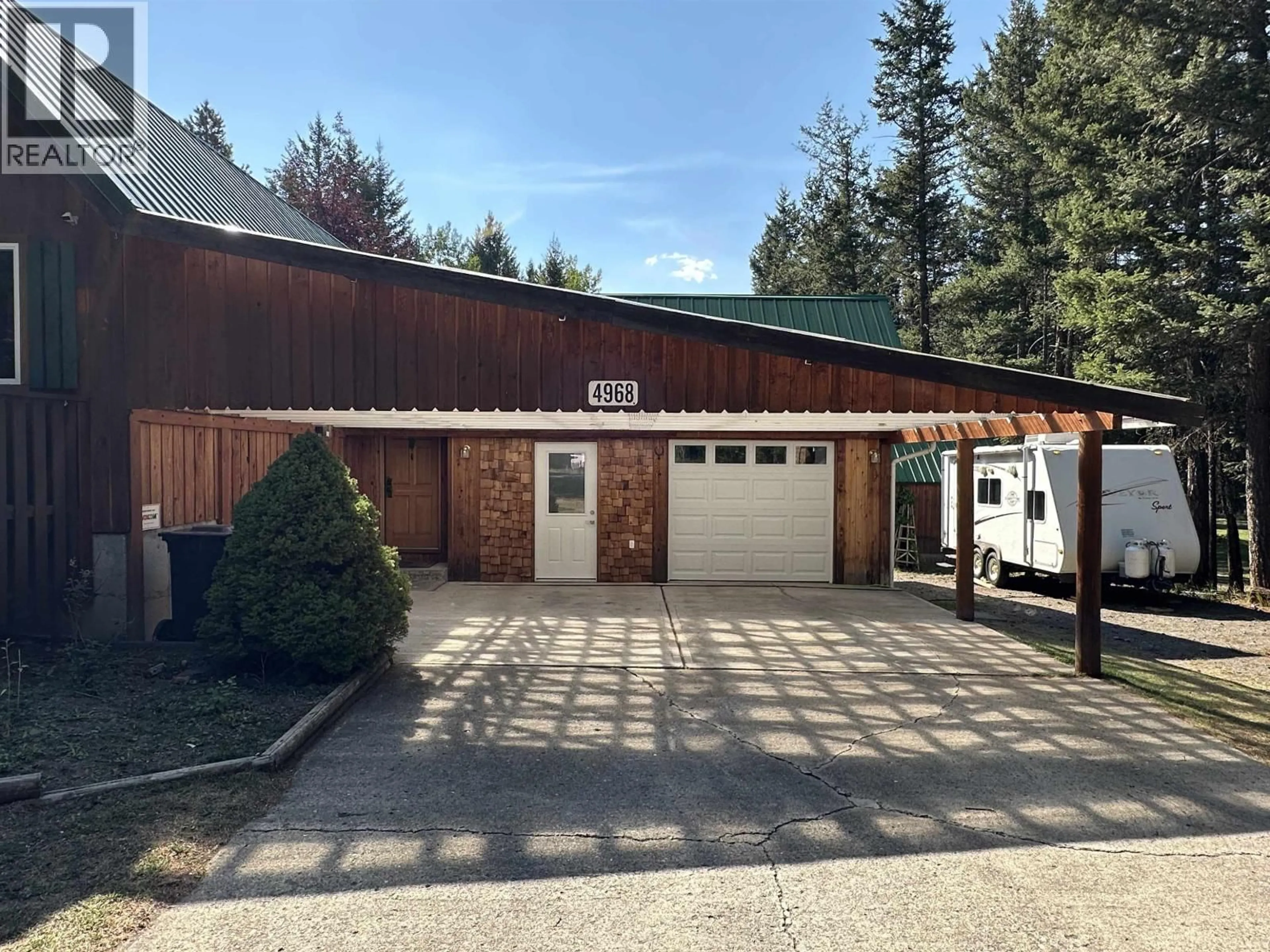 Indoor garage for 4968 MONICAL ROAD, 108 Mile Ranch British Columbia V0K2Z0