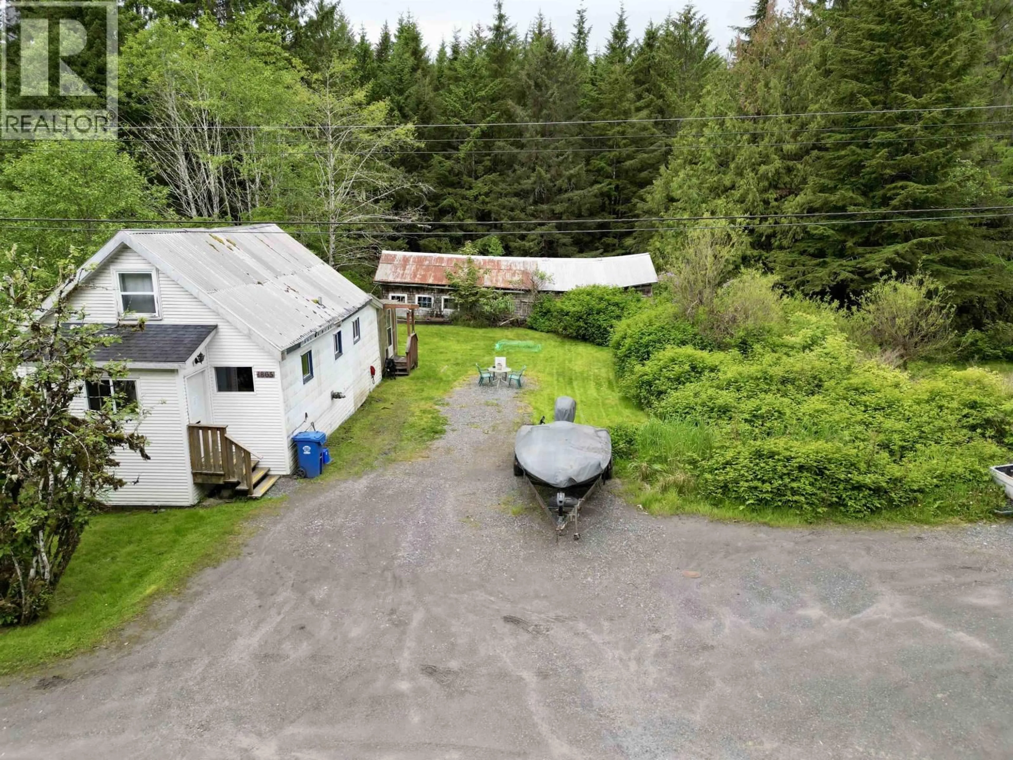 A pic from outside/outdoor area/front of a property/back of a property/a pic from drone, unknown for 1865 11TH AVENUE, Prince Rupert British Columbia V8J2X6