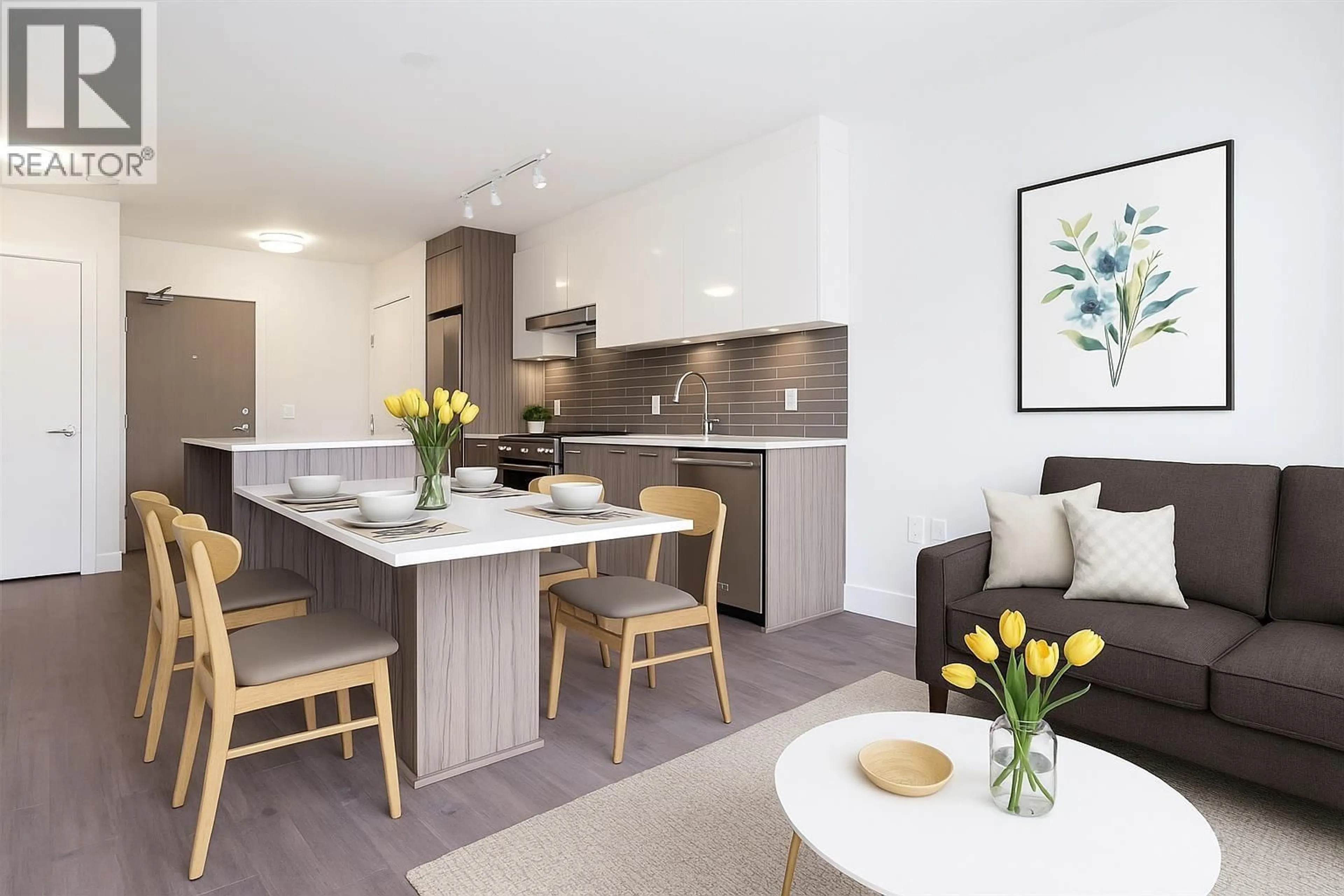 Open concept kitchen, unknown for 408 - 258 NELSON'S COURT, New Westminster British Columbia V3L0J9