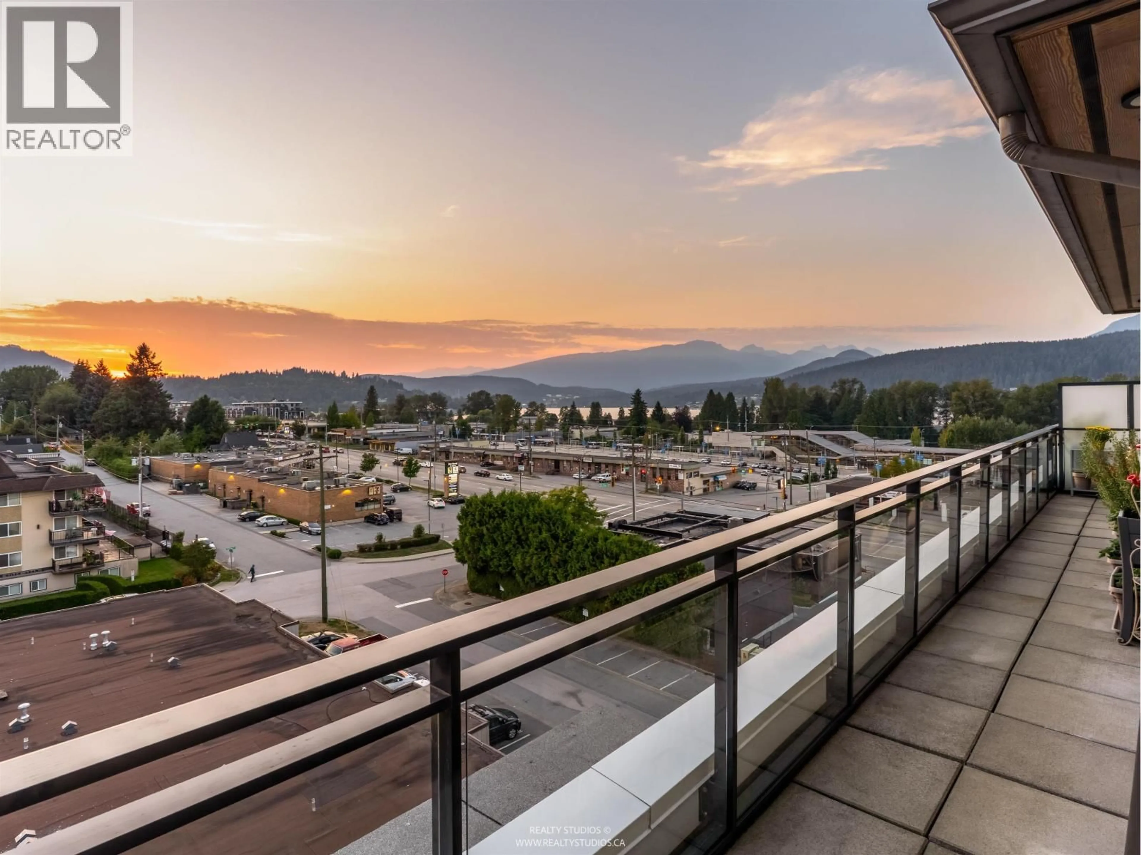 Patio, mountain view for 608 - 3018 ST GEORGE STREET, Port Moody British Columbia V3H0L4