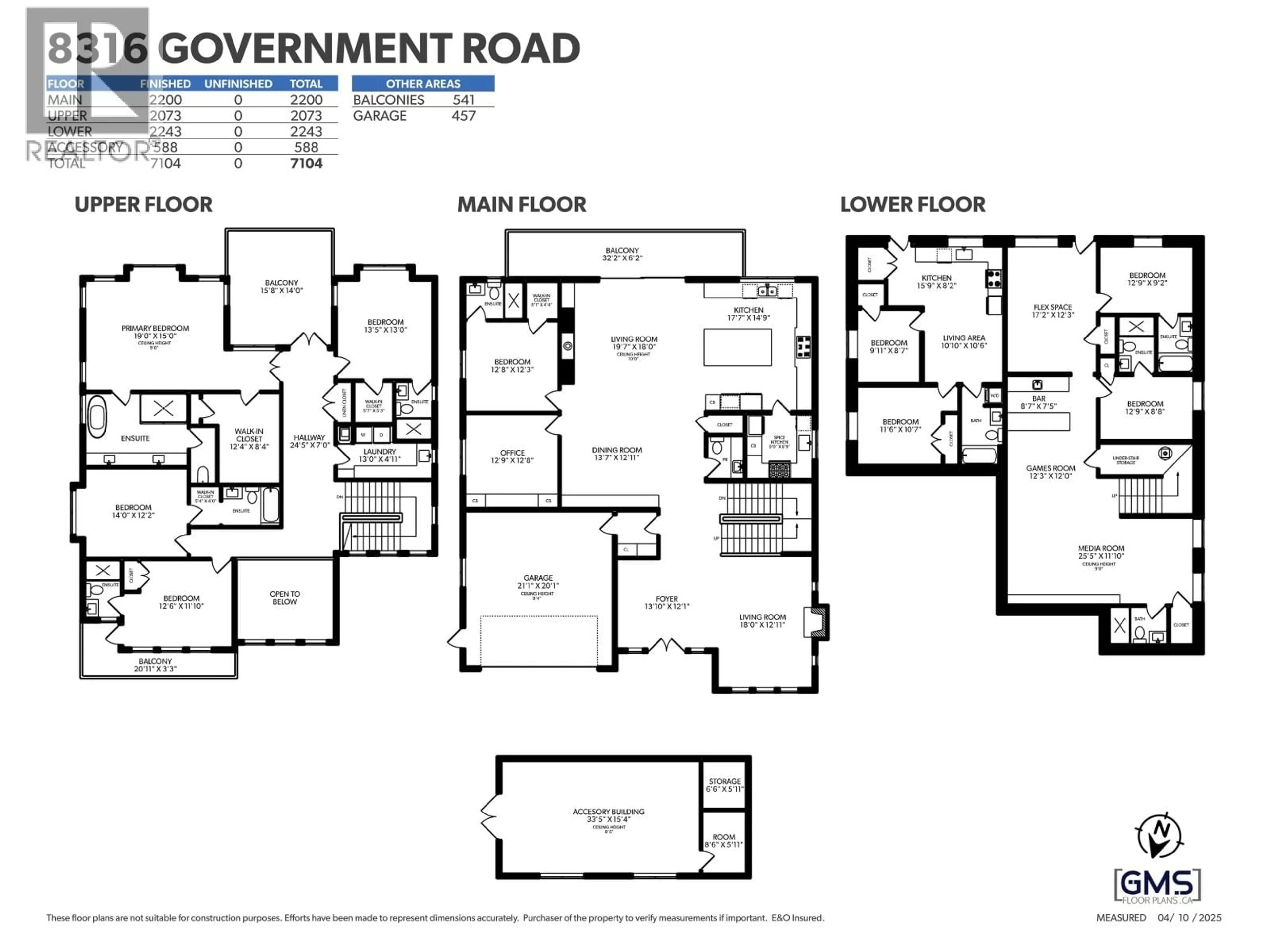 Floor plan for 8316 GOVERNMENT ROAD, Burnaby British Columbia V5A2E3