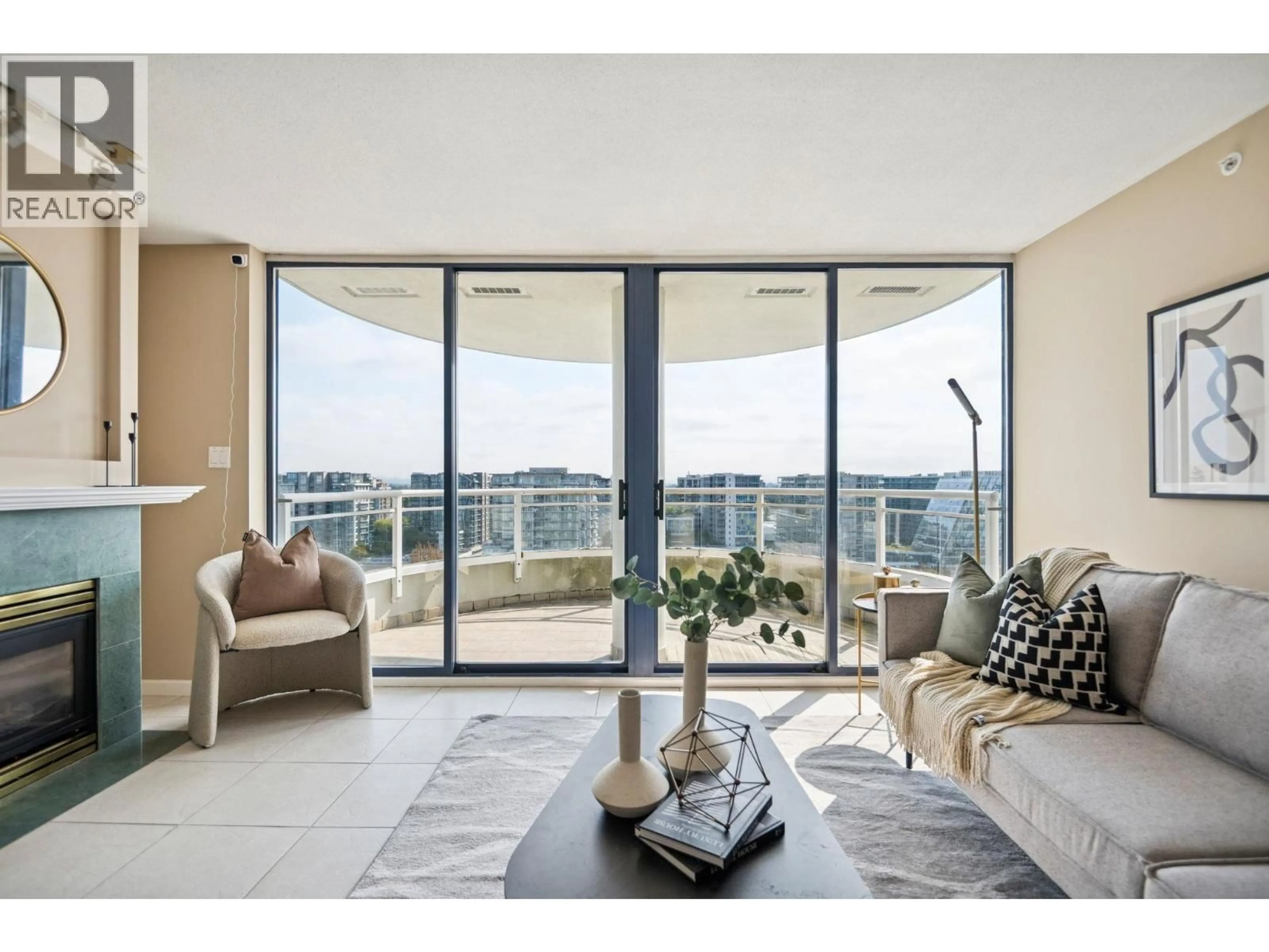 Living room with furniture, unknown for 1605 - 6088 MINORU BOULEVARD, Richmond British Columbia V6Y4A8