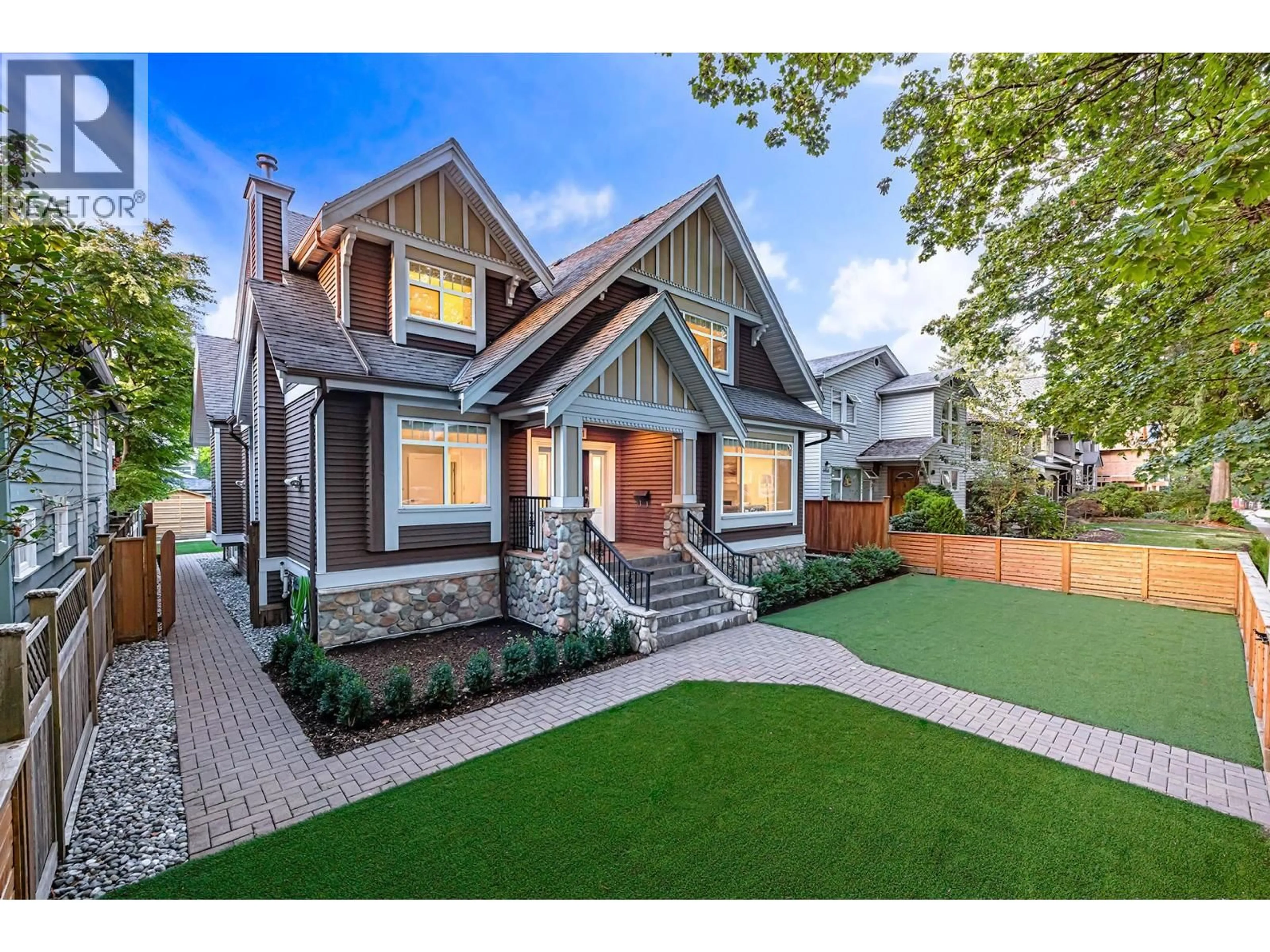 Home with brick exterior material, street for 3941 19TH AVENUE, Vancouver British Columbia V6S1C9