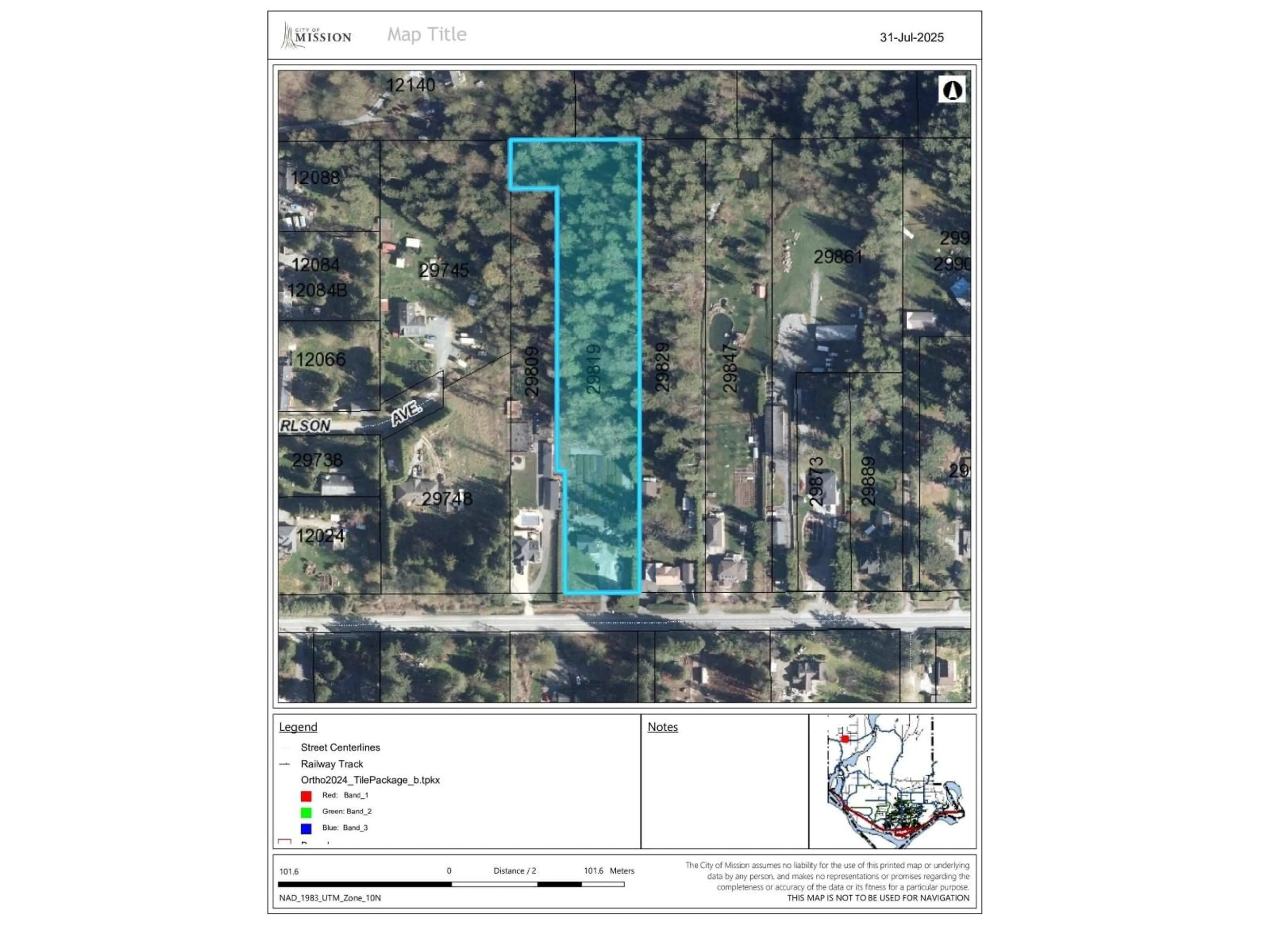 Picture of a map for 29819 DEWDNEY TRUNK, Mission British Columbia V4S1B7