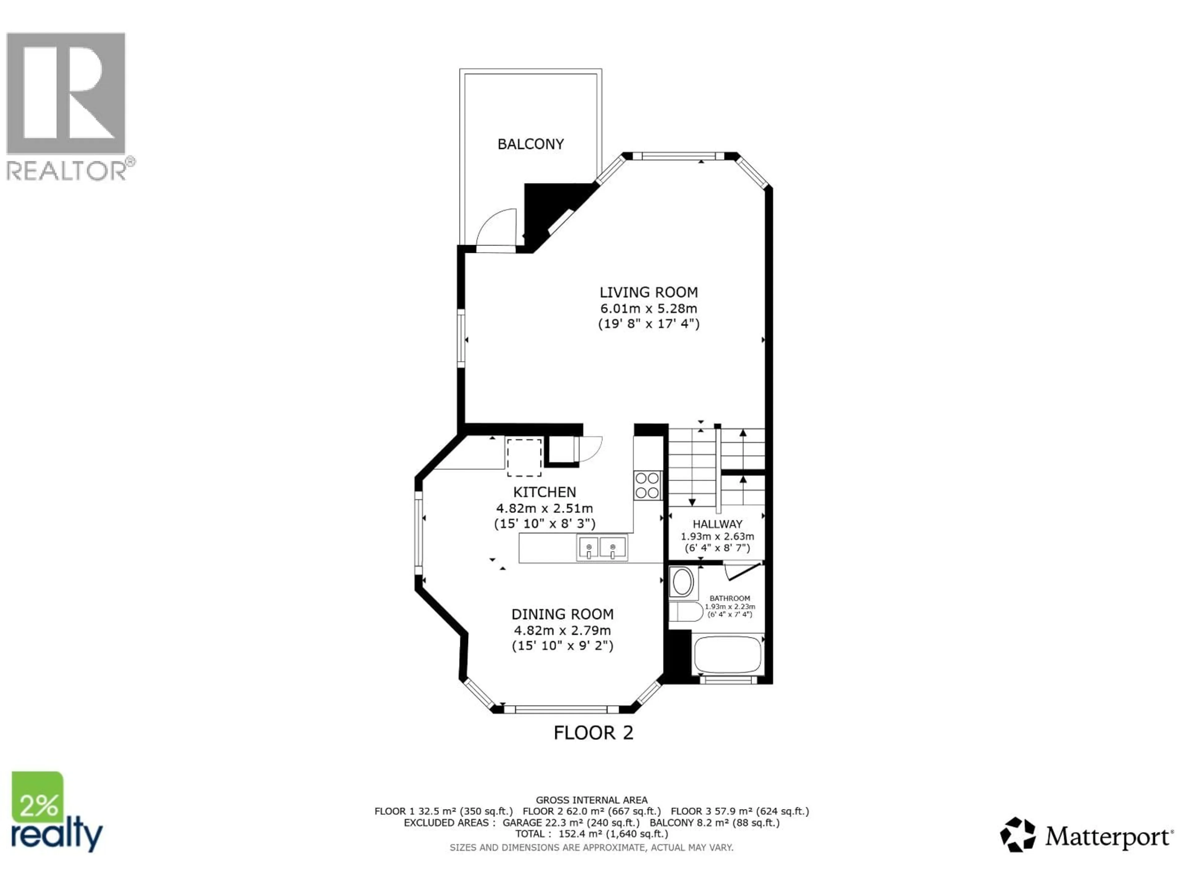 Floor plan for 64 - 1195 FALCON DRIVE, Coquitlam British Columbia V3E2H1