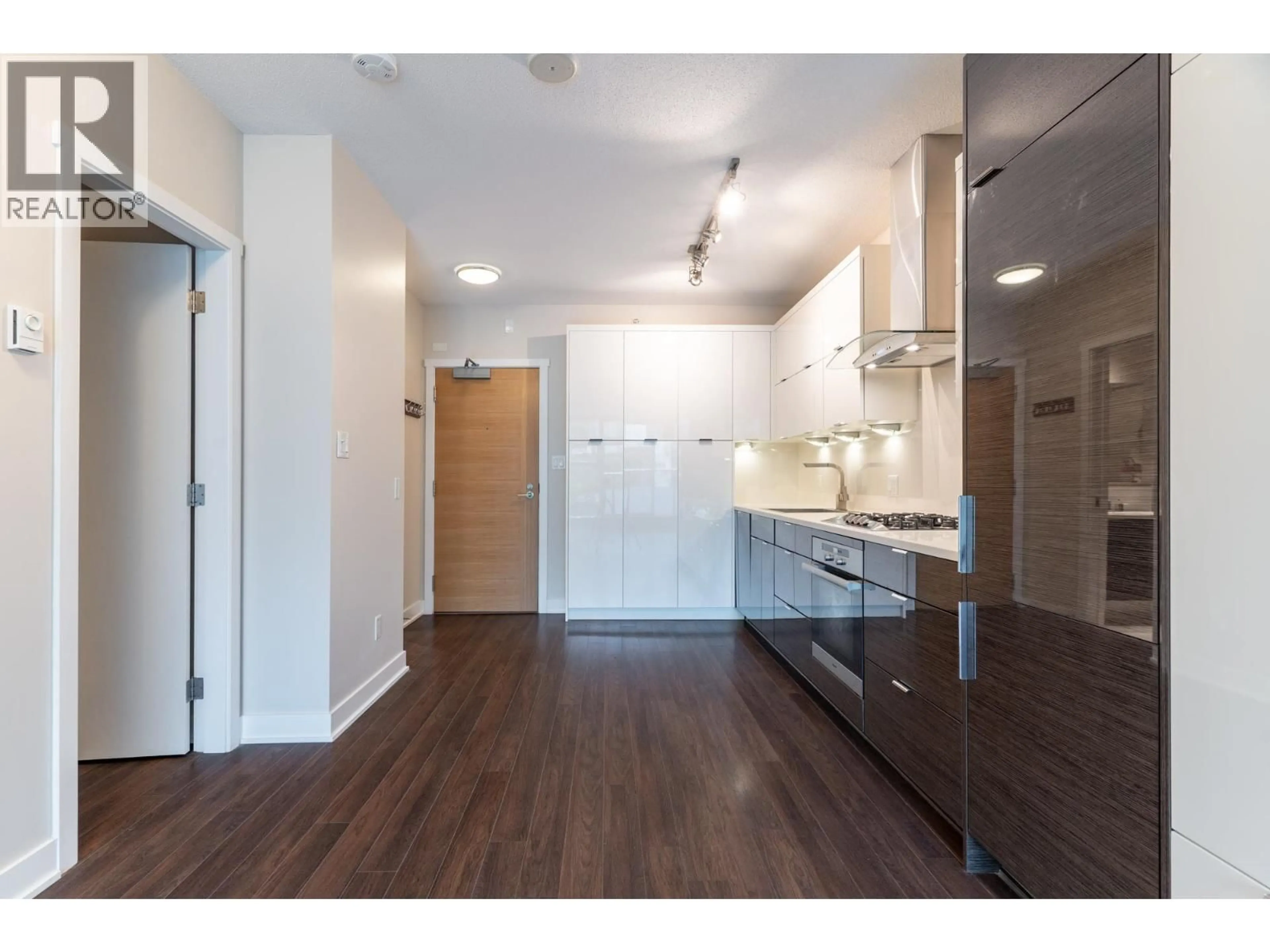 Standard kitchen, wood/laminate floor for 202 - 1777 7TH AVENUE, Vancouver British Columbia V6J0E5