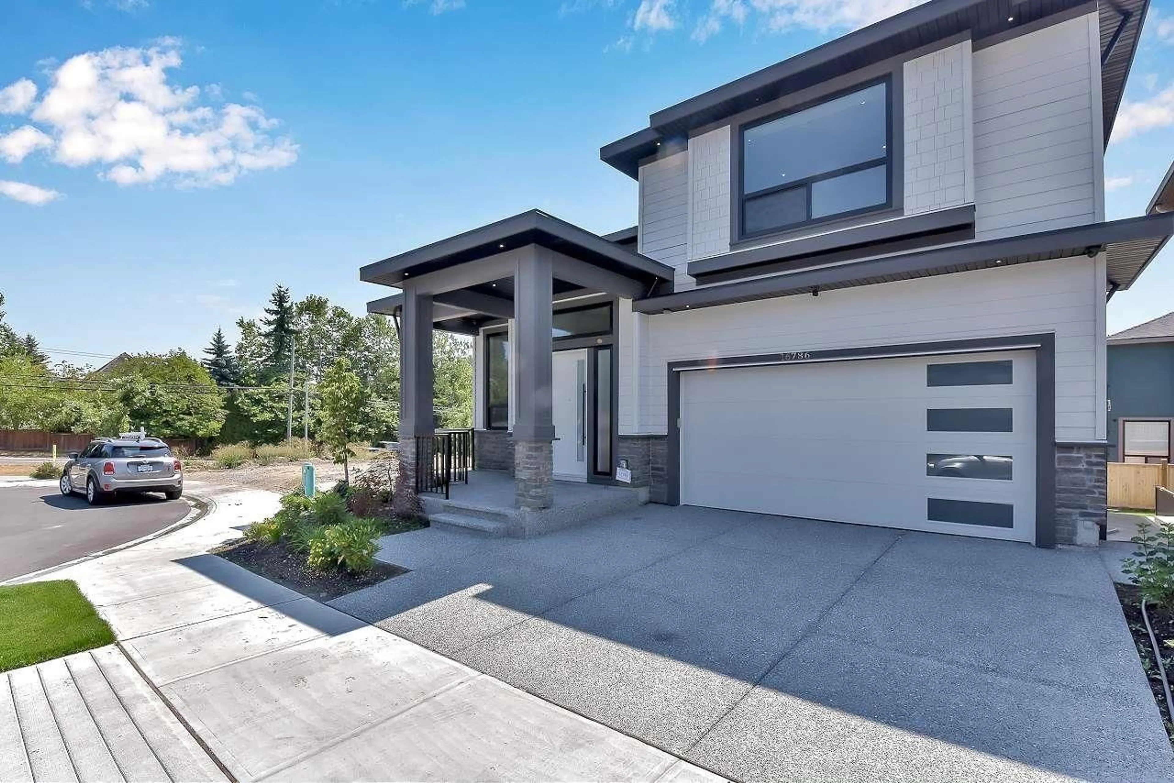 Home with brick exterior material, street for 16786 18A, Surrey British Columbia V3Z1A2