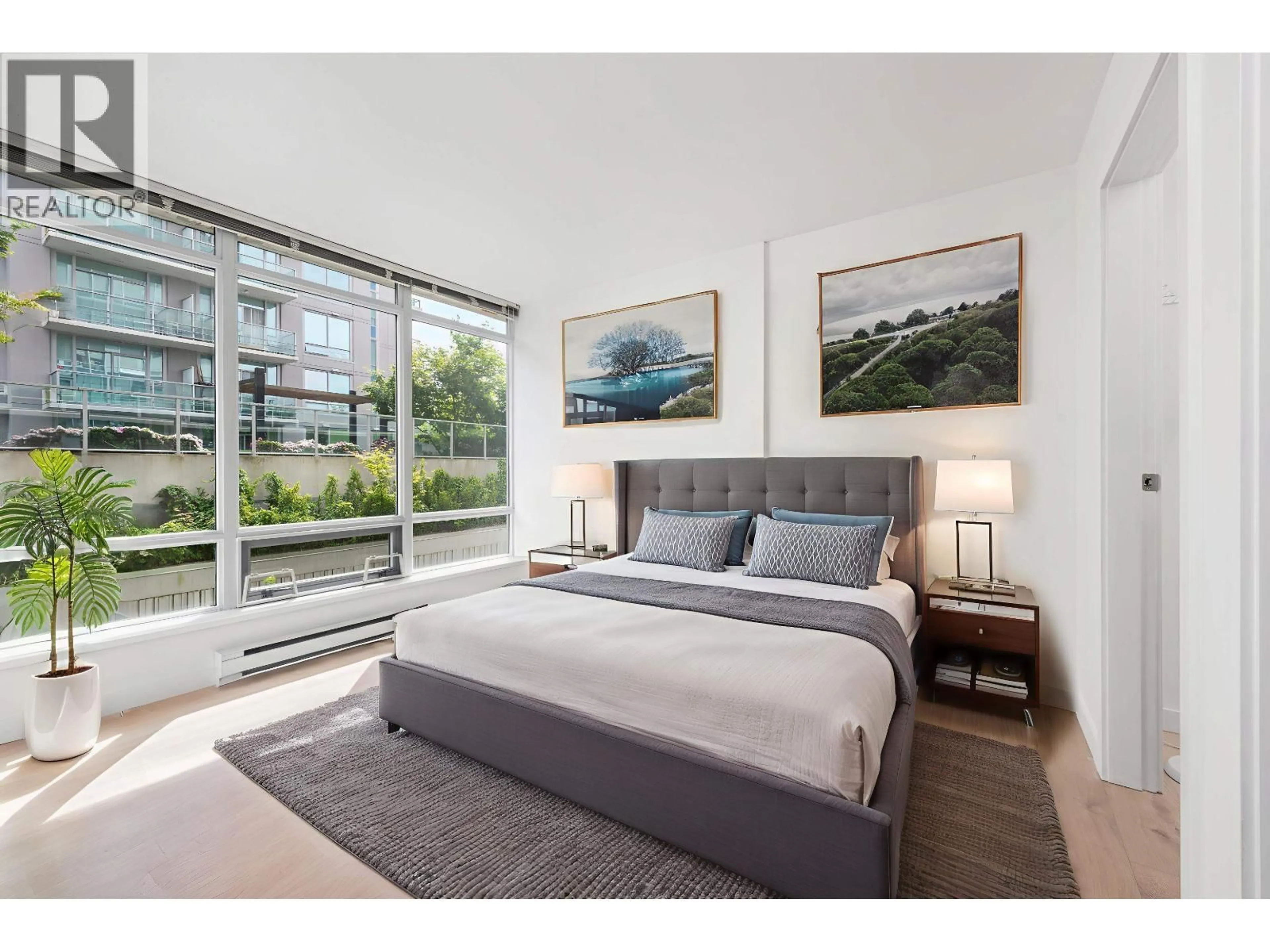 Bedroom with bed, unknown for 511 - 8280 LANSDOWNE ROAD, Richmond British Columbia V6X0B2