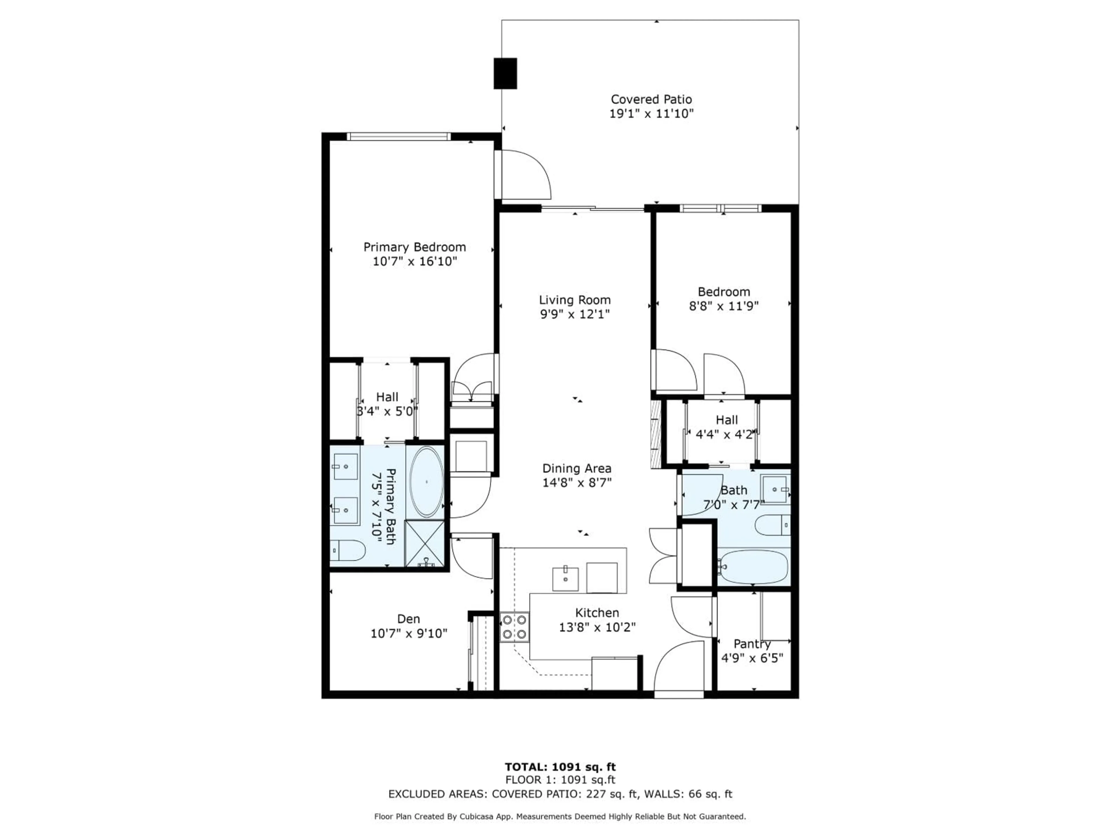 Floor plan for 154 - 8328 207A, Langley British Columbia V2Y0K5