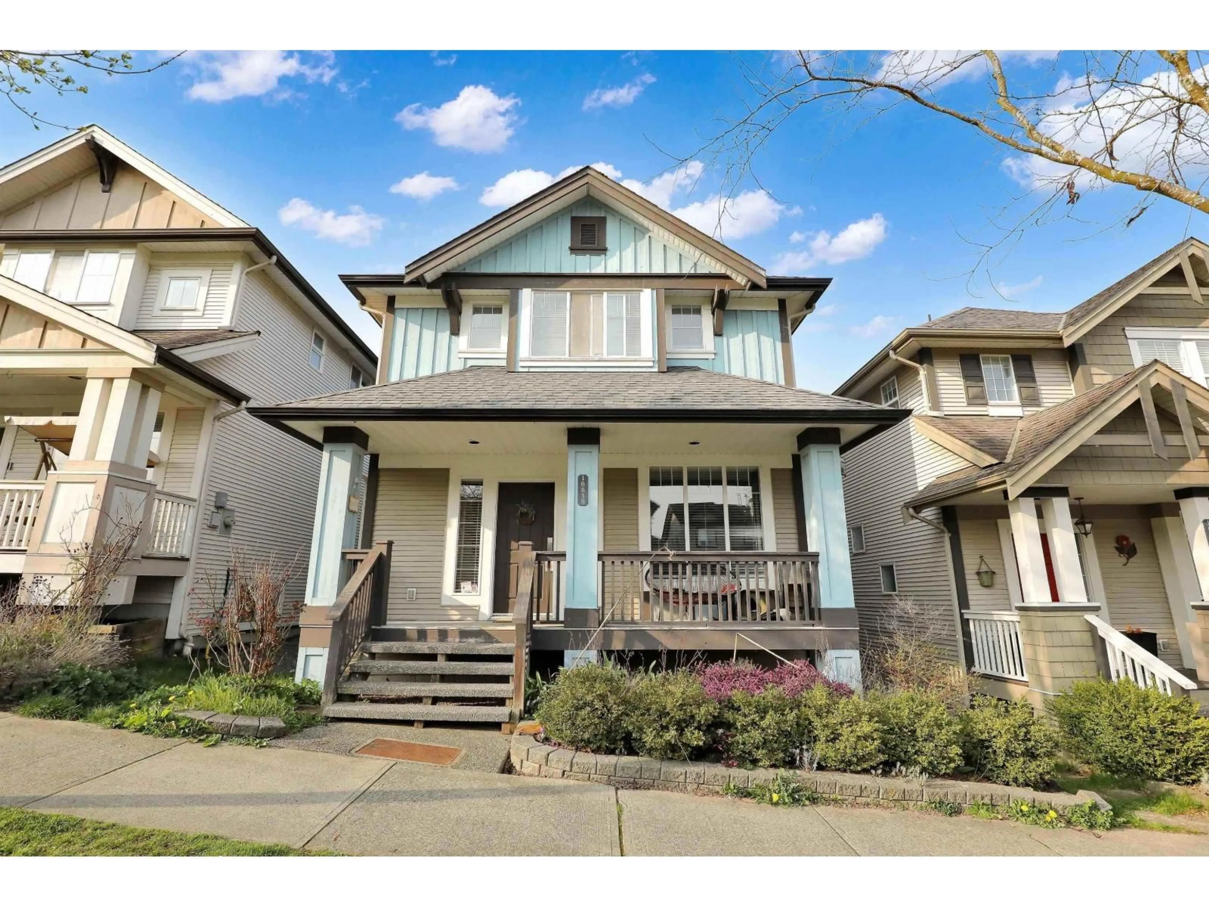 Home with vinyl exterior material, street for 16515 60, Surrey British Columbia V3S1S7