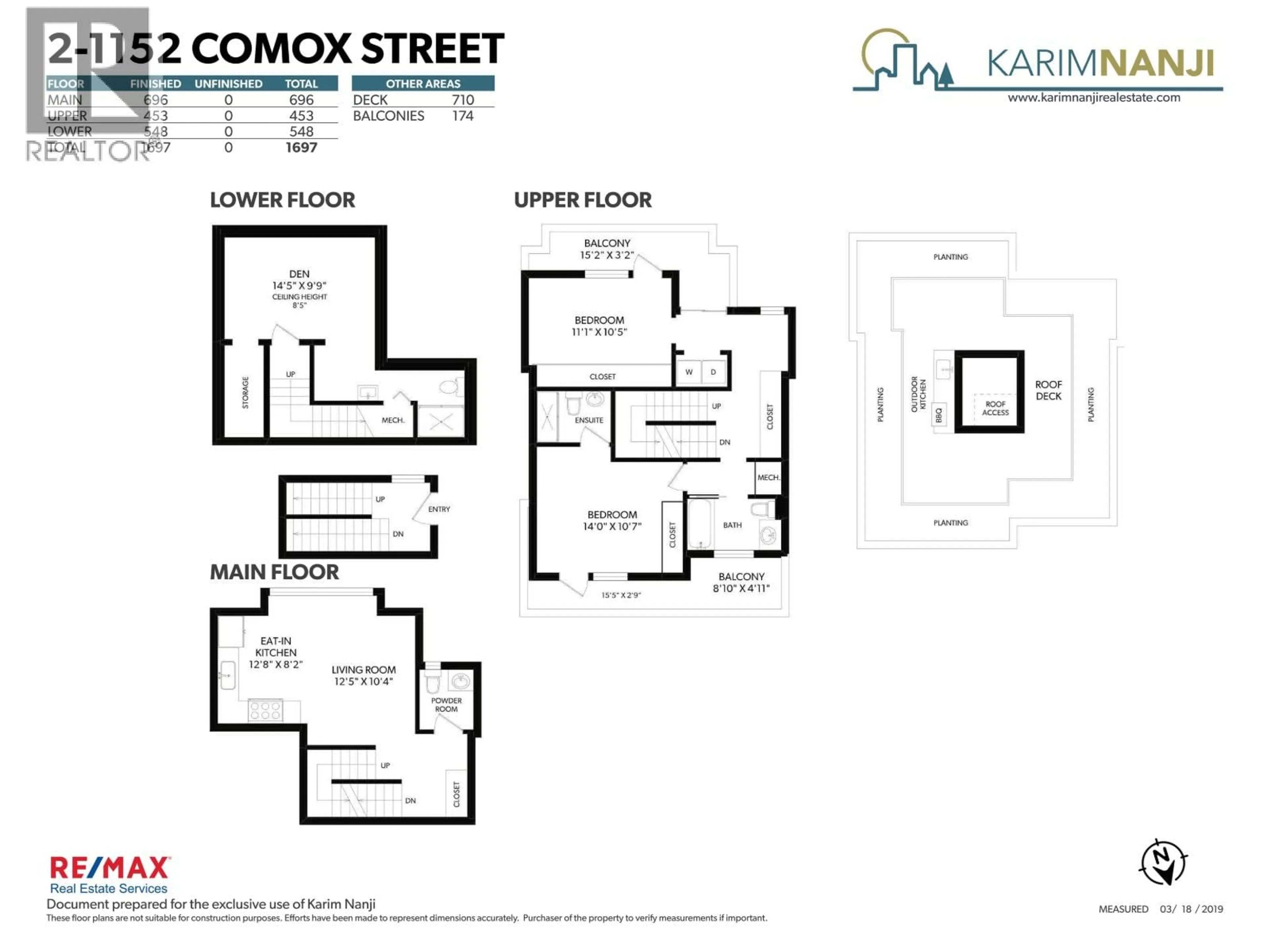 Floor plan for 2 - 1152 COMOX STREET, Vancouver British Columbia V6E1K5