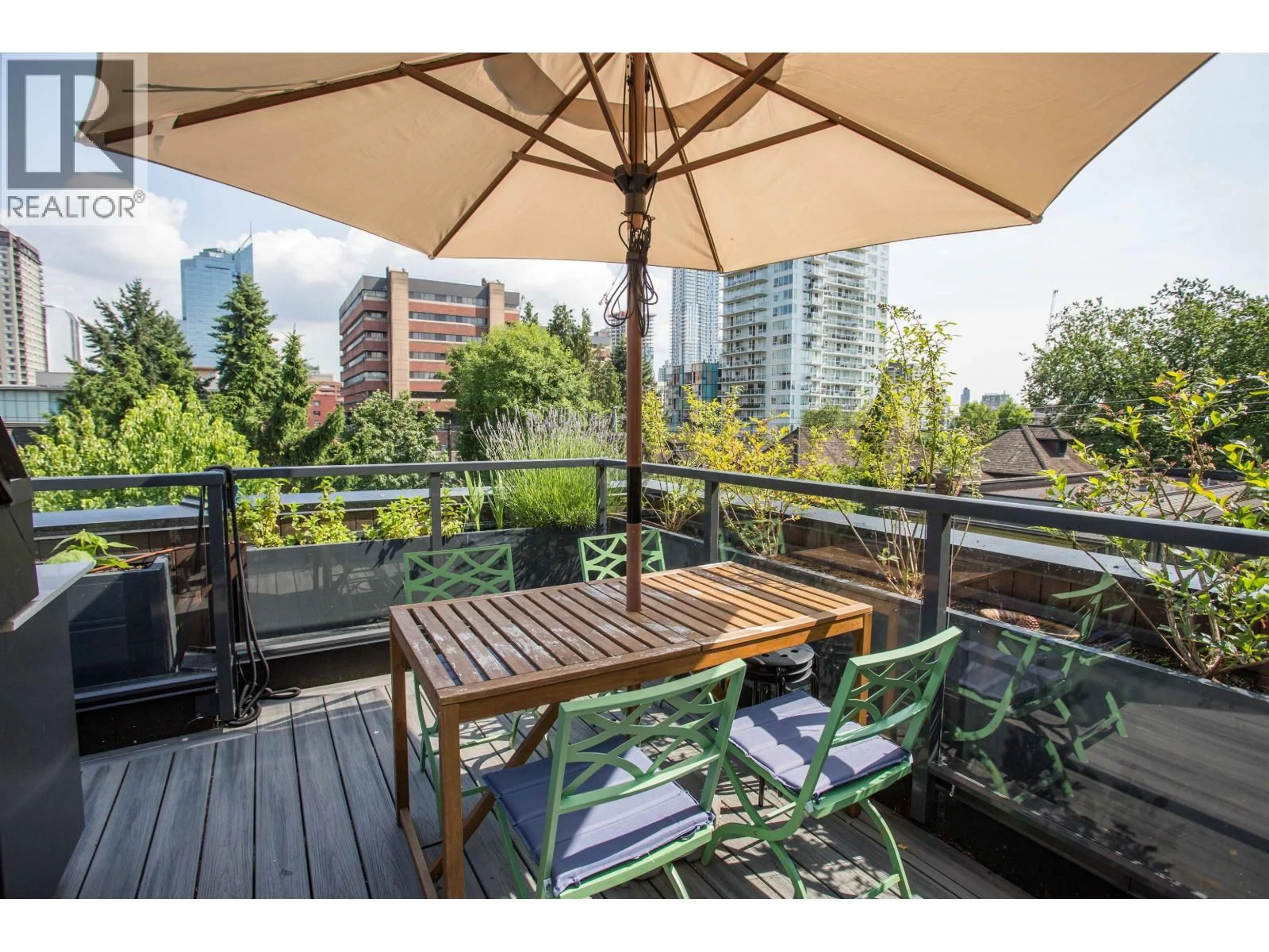 Patio, unknown for 2 - 1152 COMOX STREET, Vancouver British Columbia V6E1K5