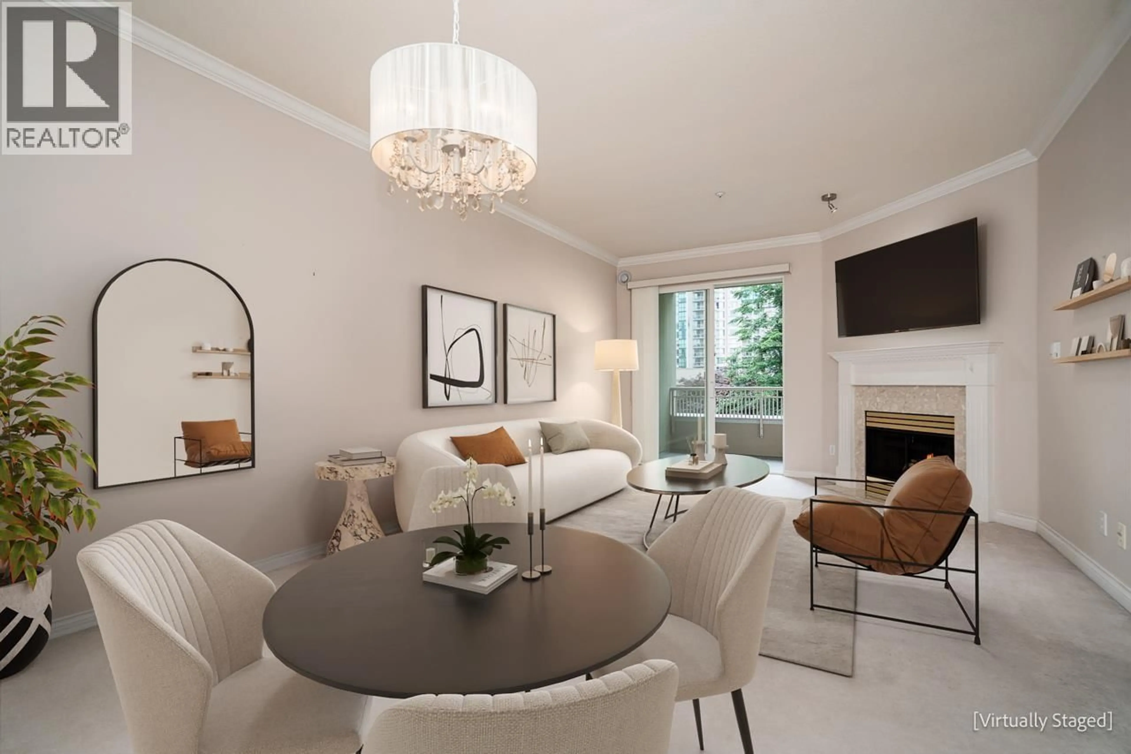 Living room with furniture, unknown for 214 - 3098 GUILDFORD WAY, Coquitlam British Columbia V3B7W8