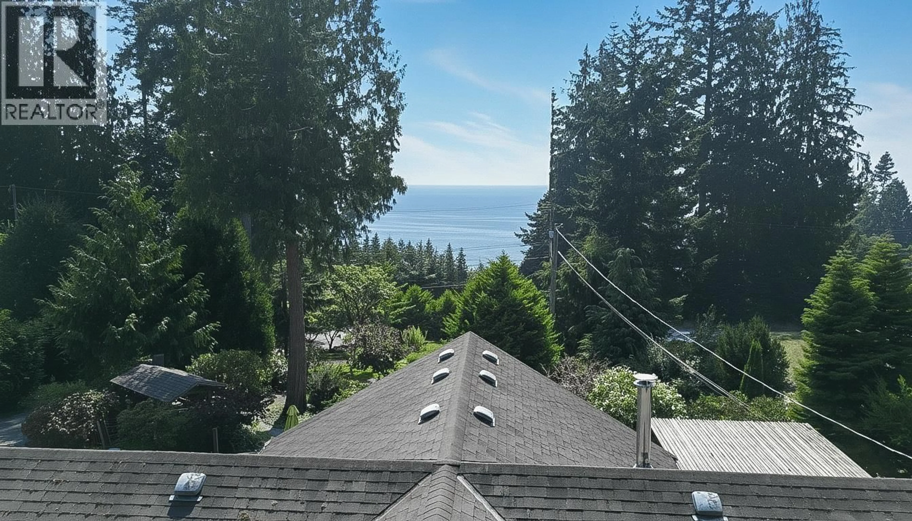 A pic from outside/outdoor area/front of a property/back of a property/a pic from drone, water/lake/river/ocean view for 1372 GOWER POINT ROAD, Gibsons British Columbia V0N1V3