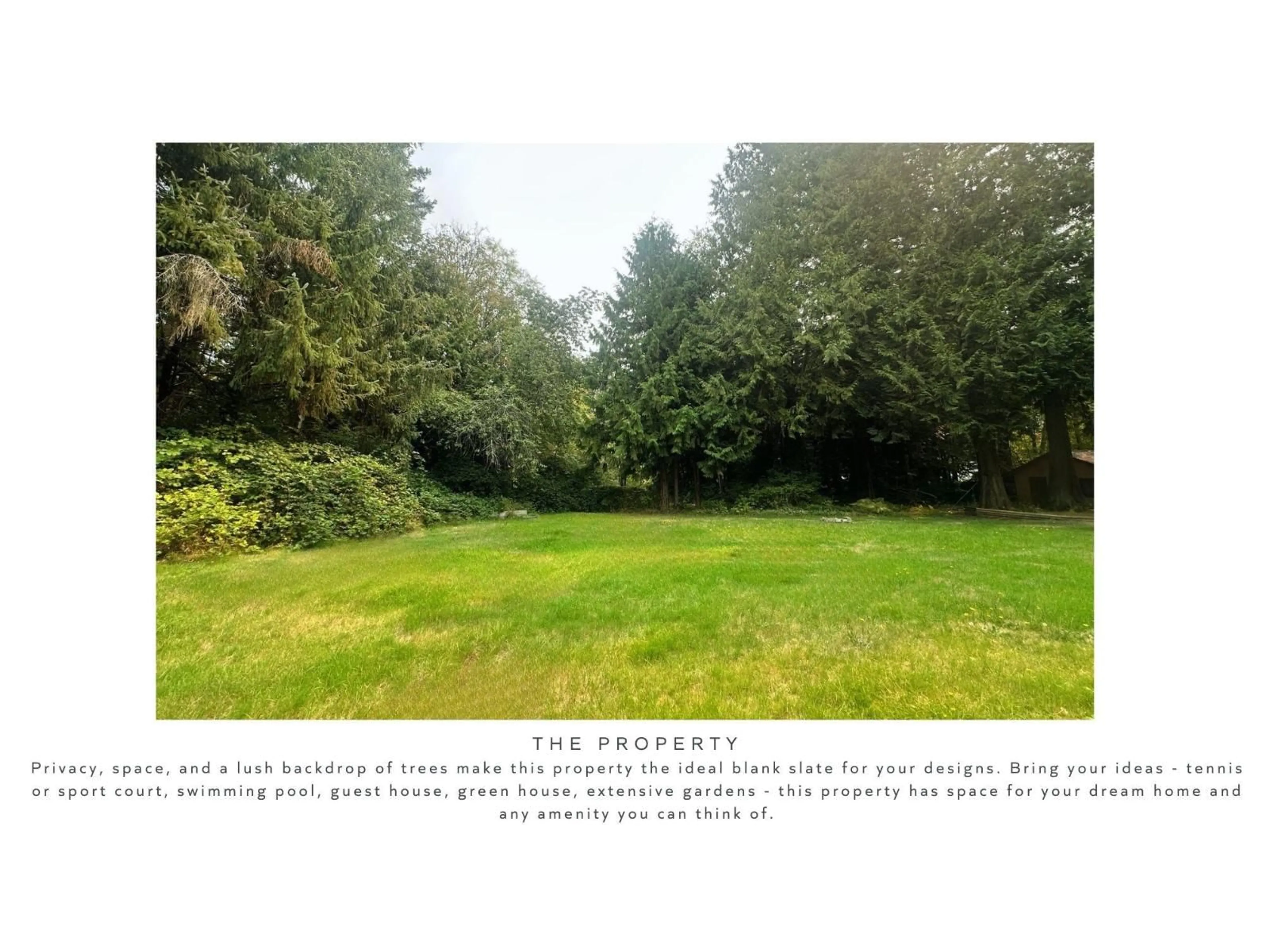 A pic from outside/outdoor area/front of a property/back of a property/a pic from drone, forest/trees view for 3090 139, Surrey British Columbia V4P2C1