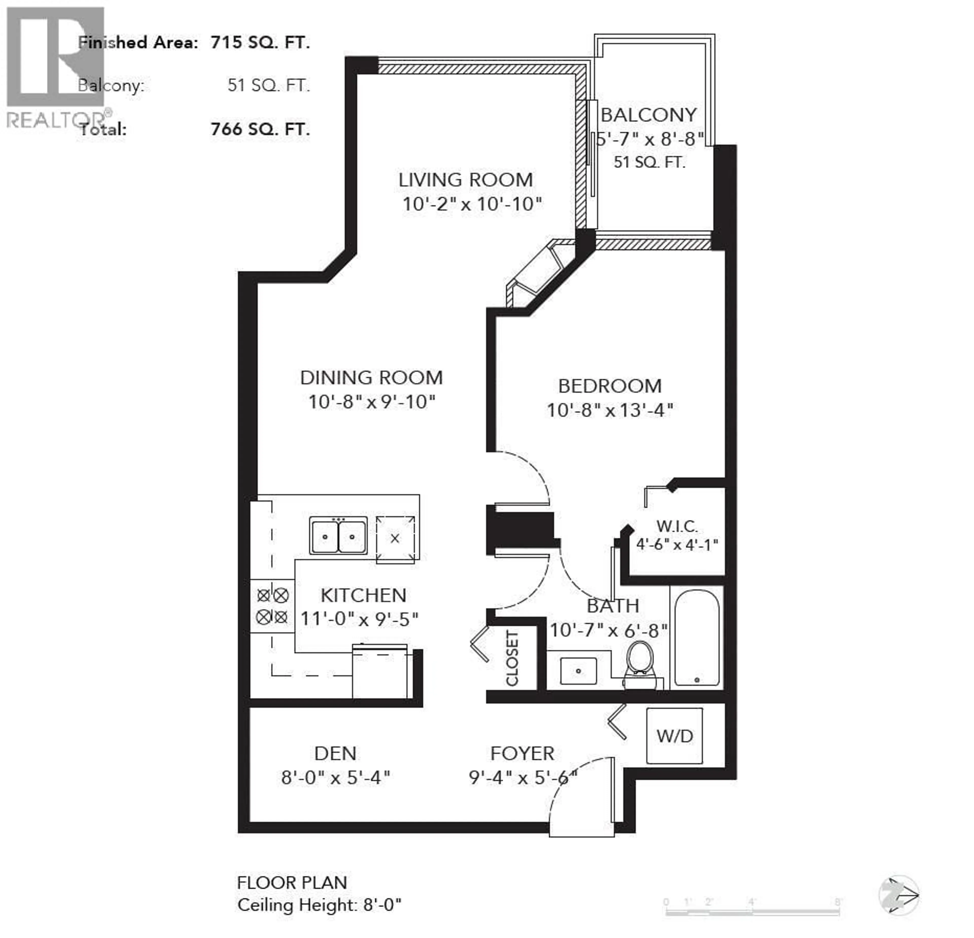 Floor plan for 501 - 7090 EDMONDS STREET, Burnaby British Columbia V3N0C6