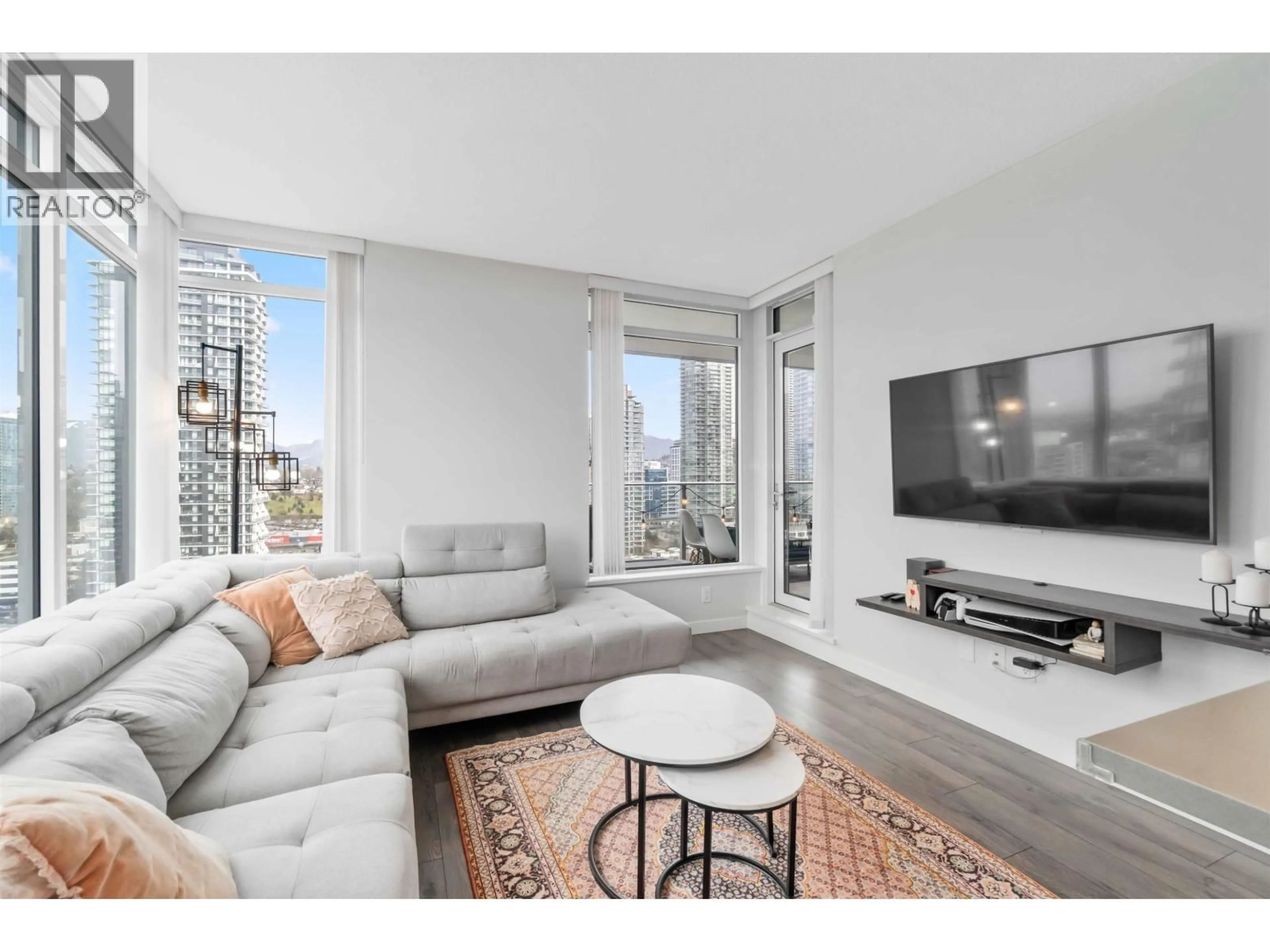 Living room with furniture, unknown for 2206 - 2388 MADISON STREET, Burnaby British Columbia V5C0K8