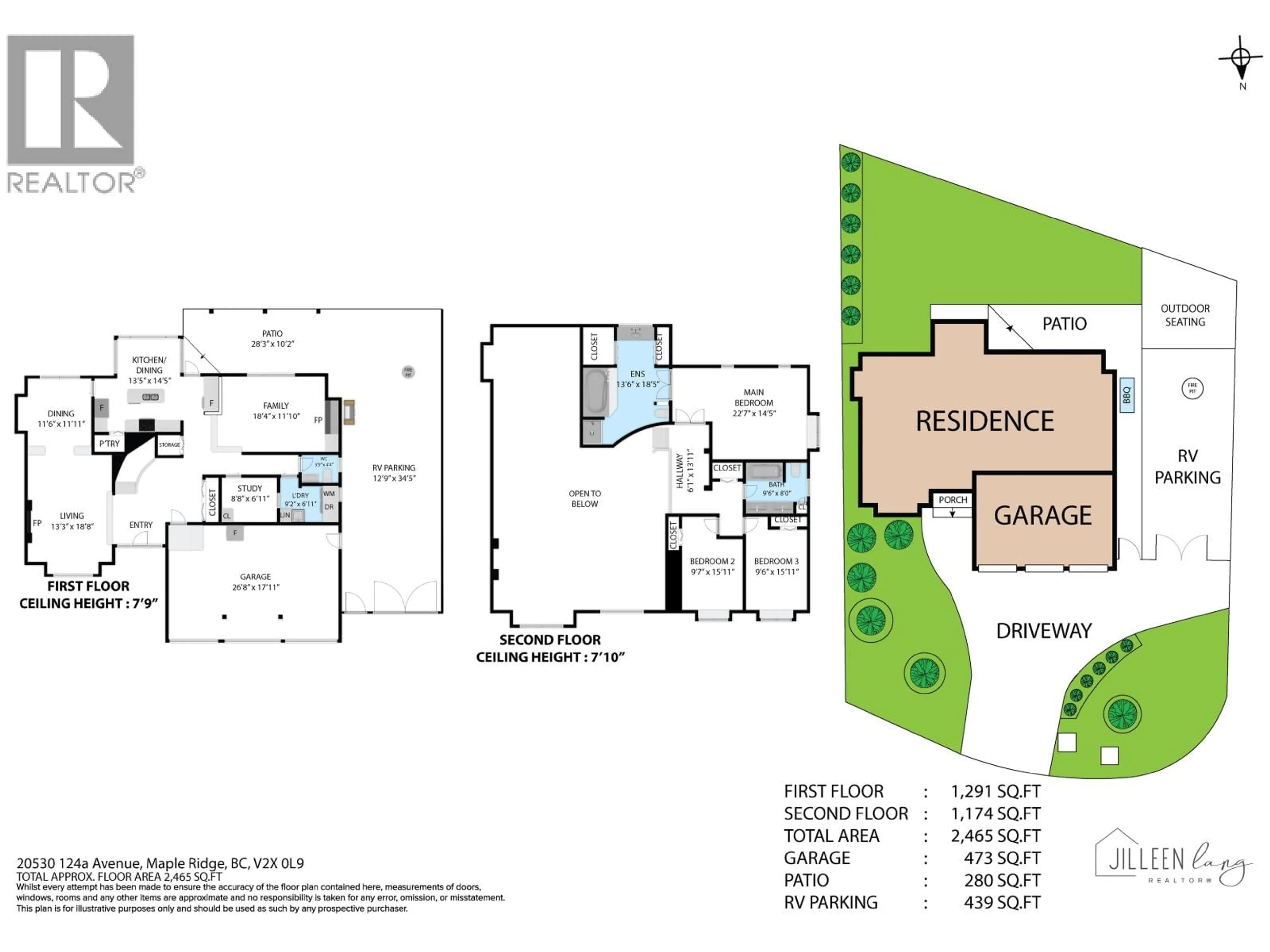 Floor plan for 20530 124A AVENUE, Maple Ridge British Columbia V2X0L9