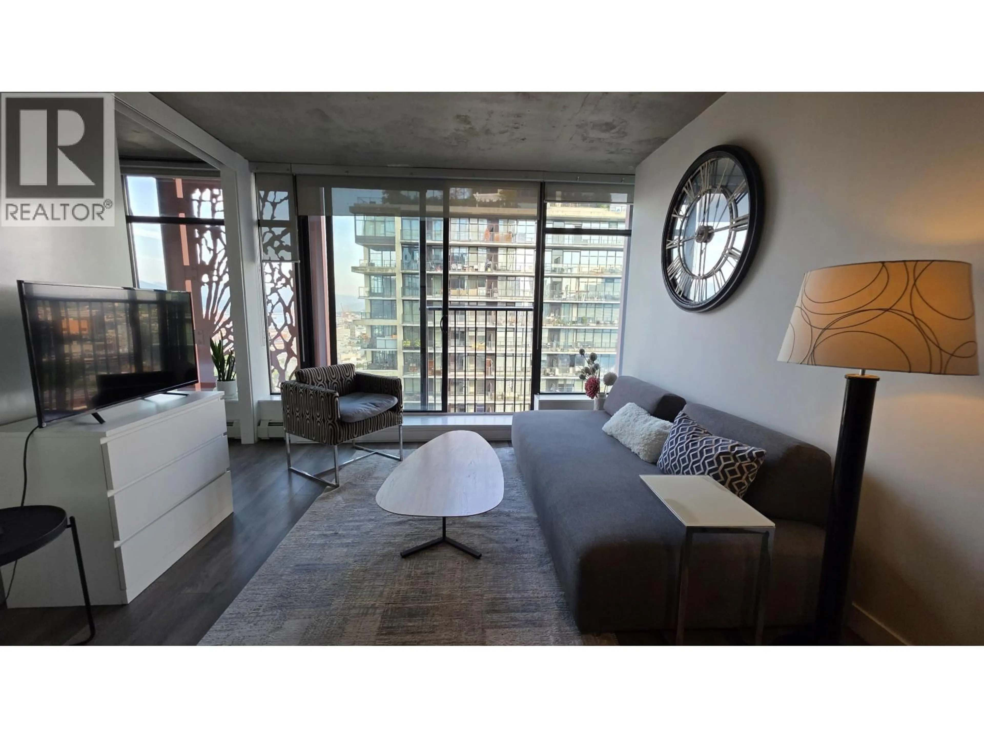 Living room with furniture, unknown for 3005 - 128 CORDOVA STREET, Vancouver British Columbia V6B0E6