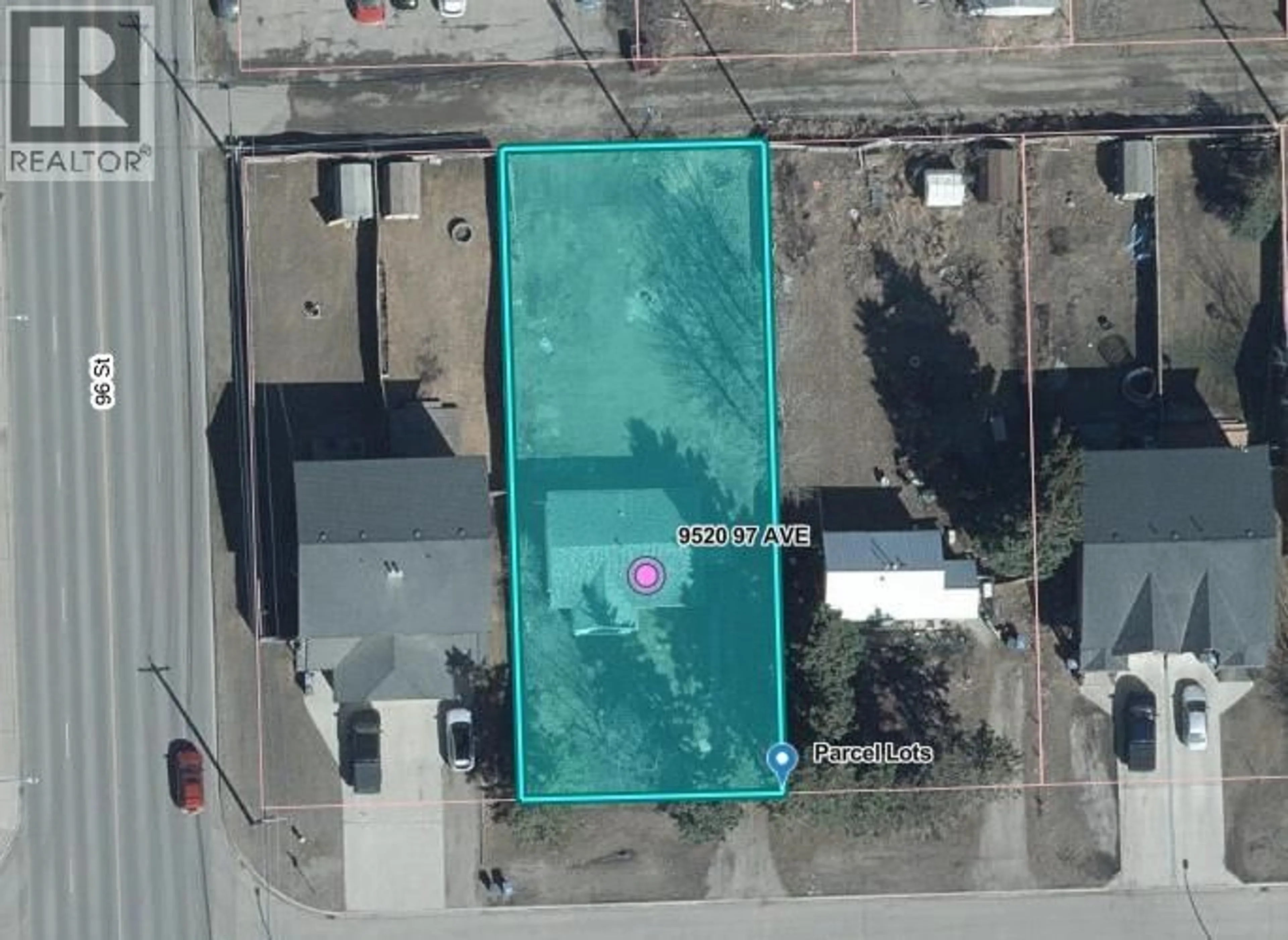 A pic from outside/outdoor area/front of a property/back of a property/a pic from drone, building for 9520 97 AVENUE, Fort St. John British Columbia V1J1M9