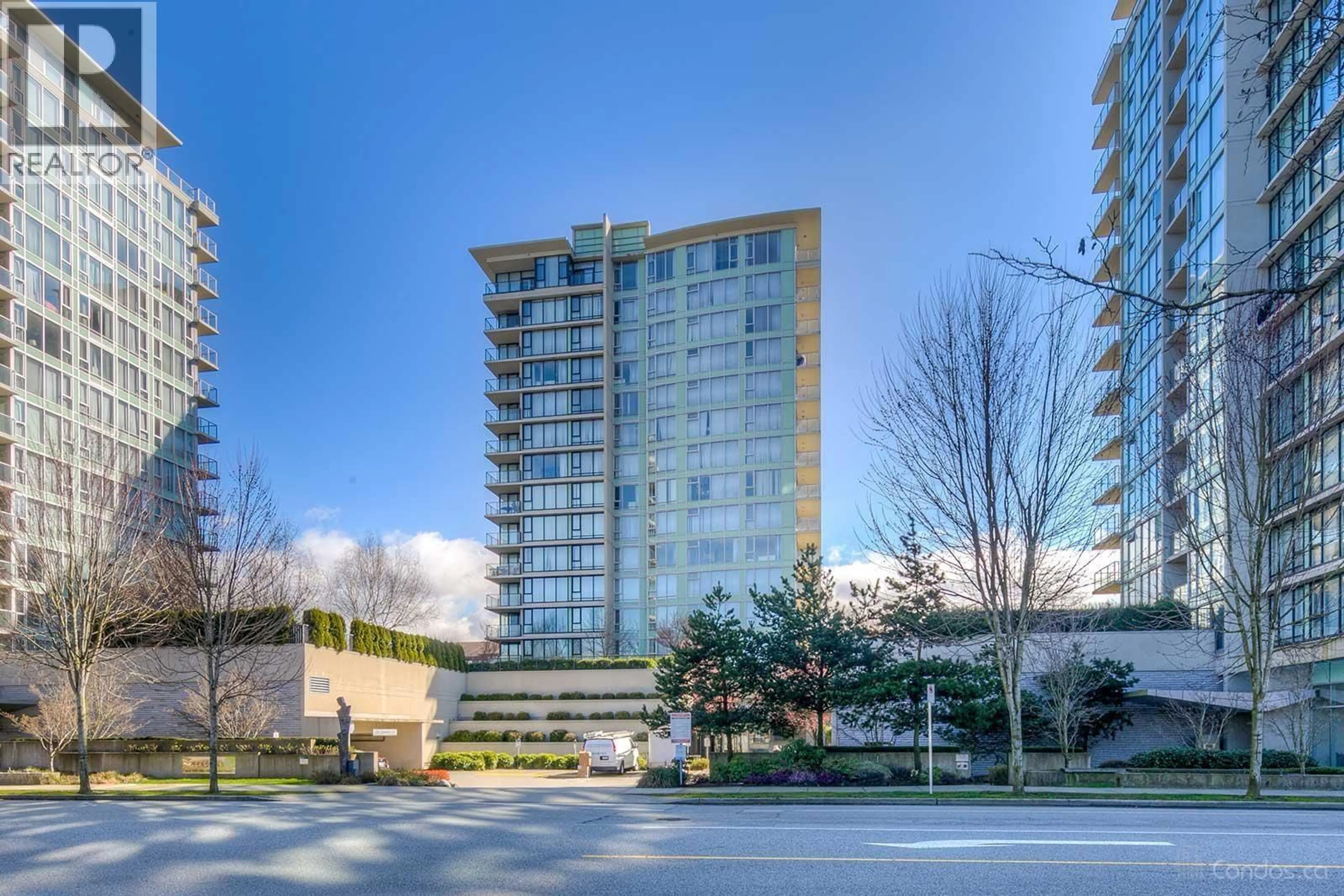 A pic from outside/outdoor area/front of a property/back of a property/a pic from drone, building for 803 - 5068 KWANTLEN STREET, Richmond British Columbia V6X4K4