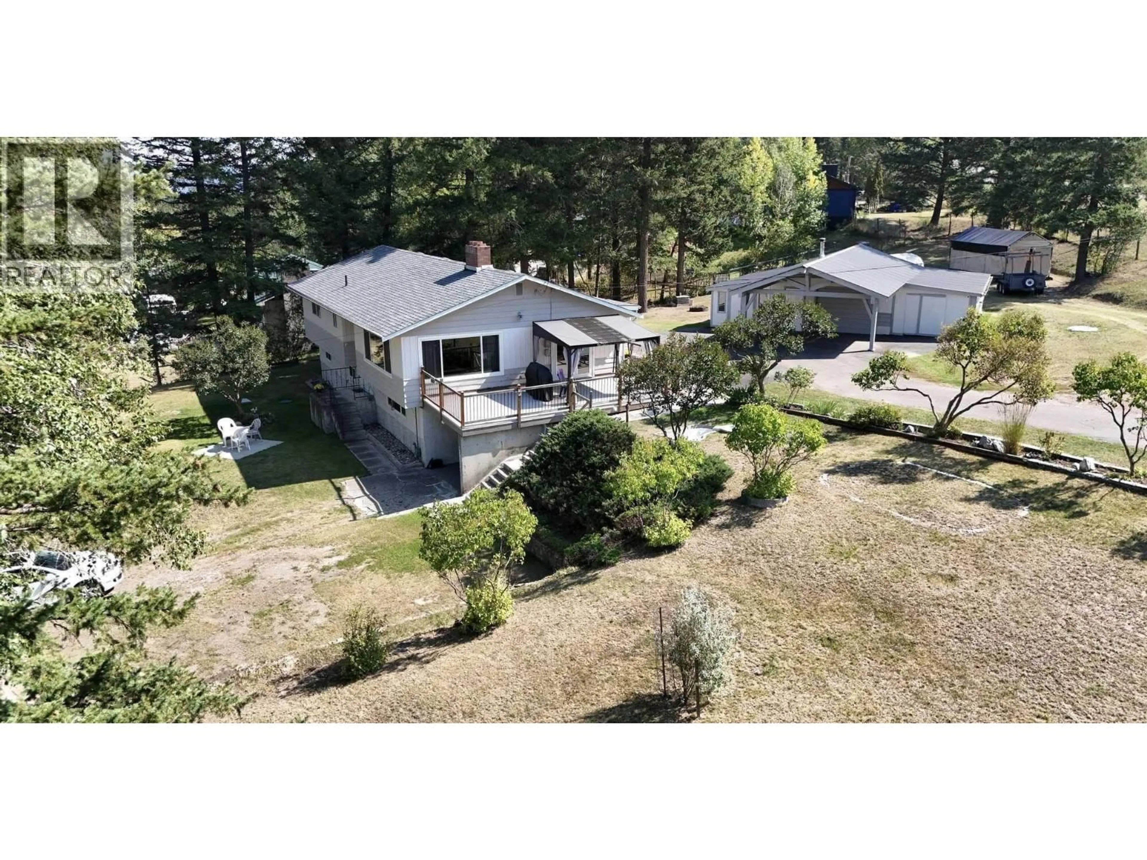 A pic from outside/outdoor area/front of a property/back of a property/a pic from drone, unknown for 605 HULL ROAD, Williams Lake British Columbia V2G3S8