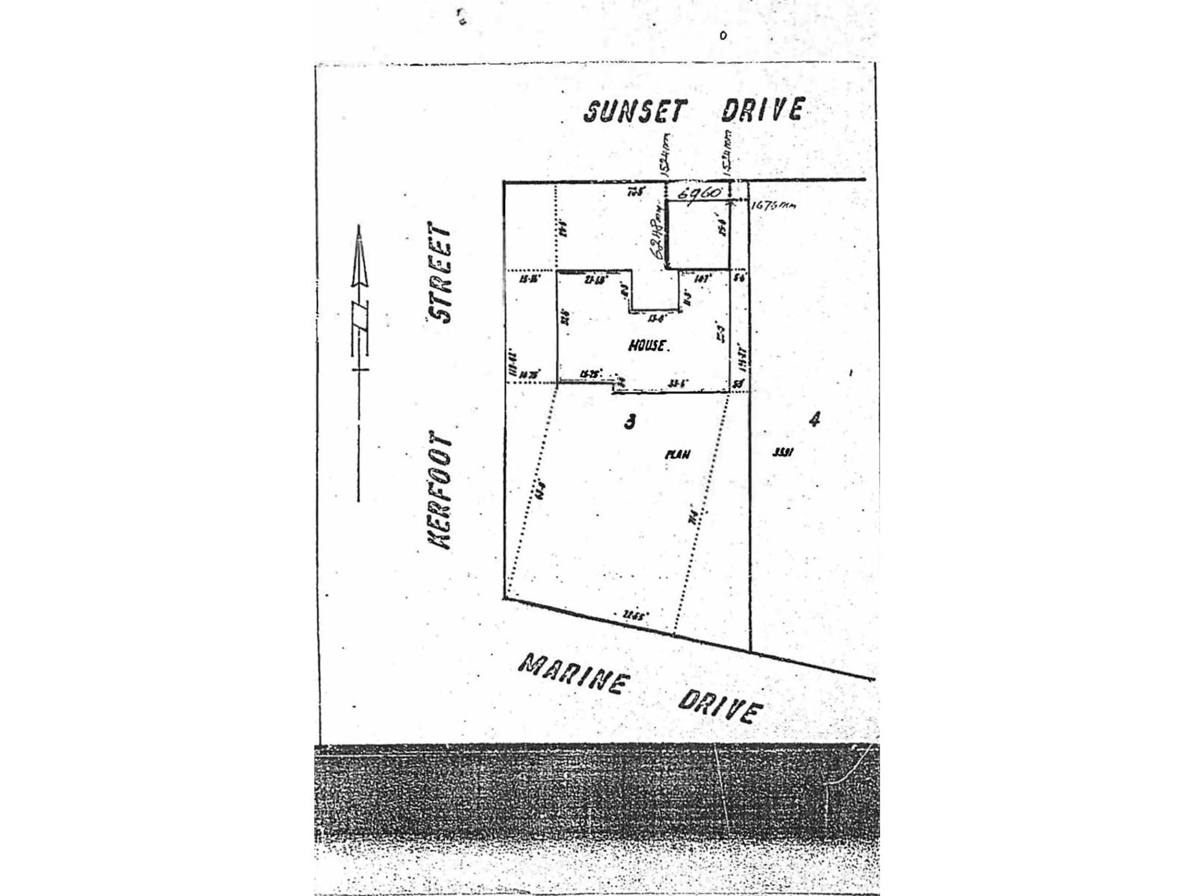 Floor plan for 14310 SUNSET, White Rock British Columbia V4B2V5