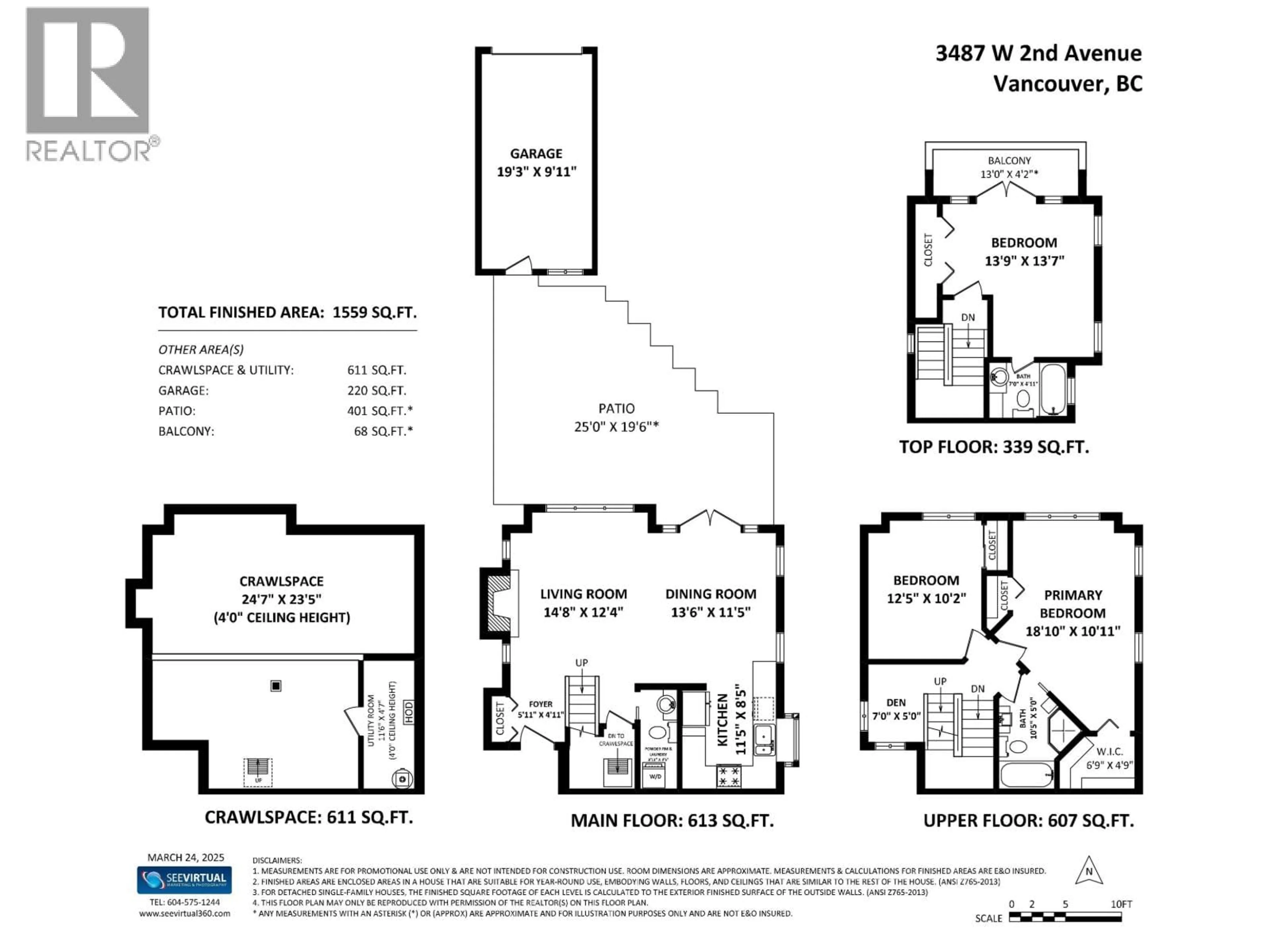 Floor plan for 3487 2ND AVENUE, Vancouver British Columbia V6R1J3