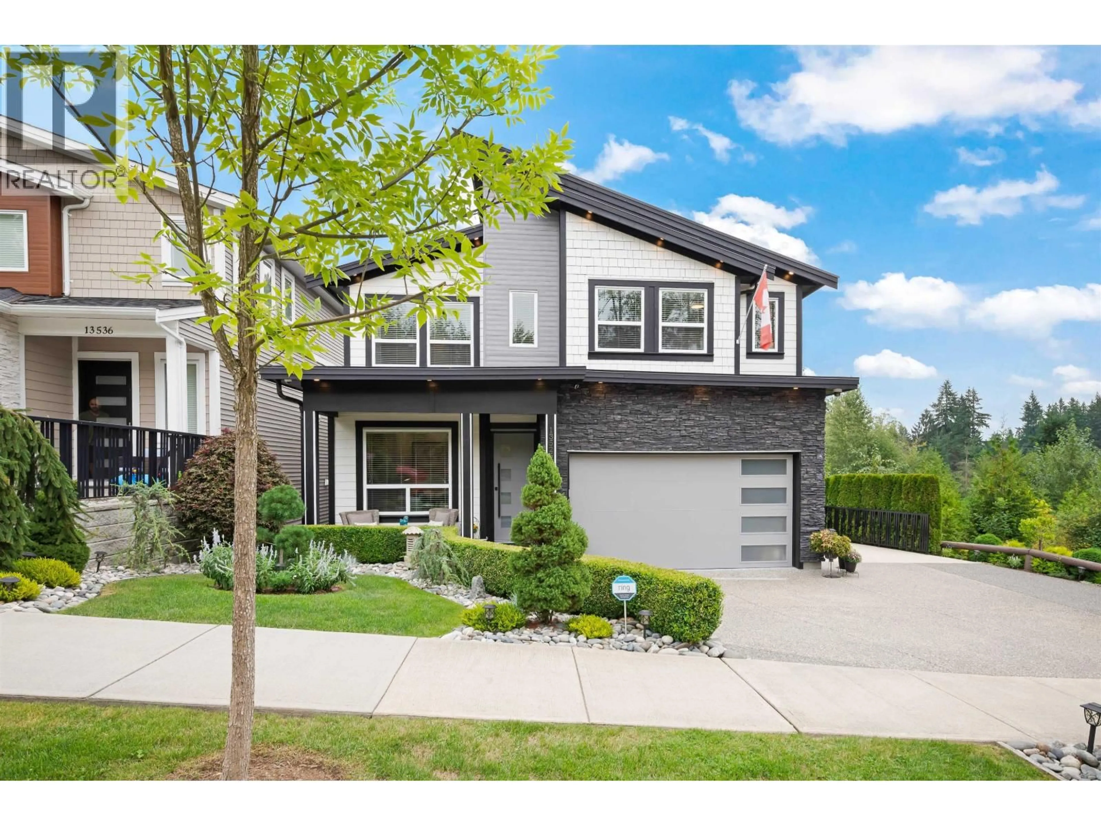 Home with brick exterior material, street for 13526 230B STREET, Maple Ridge British Columbia V4R0E5