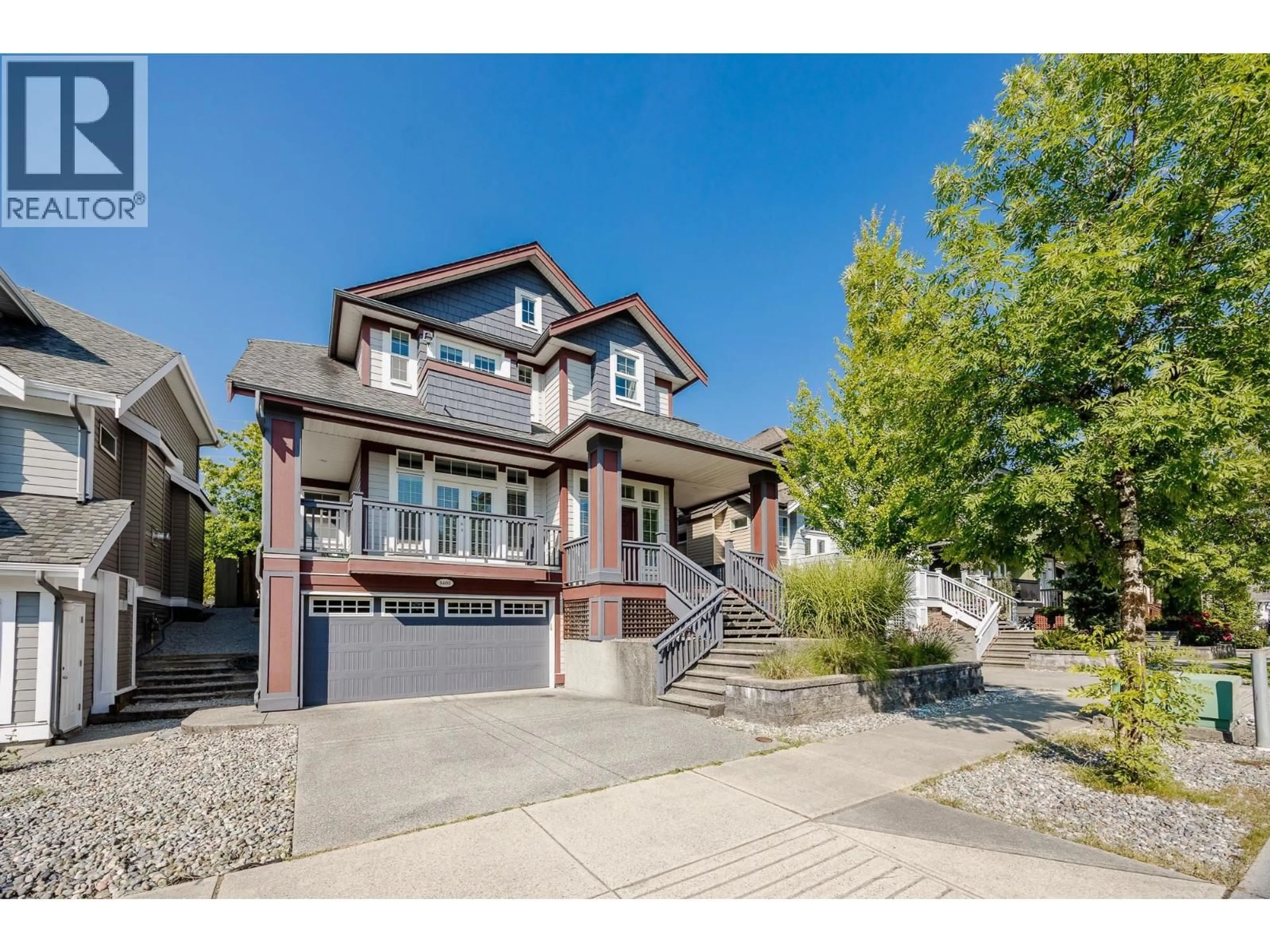 Home with brick exterior material, street for 3405 GISLASON AVENUE, Coquitlam British Columbia V3E0C5