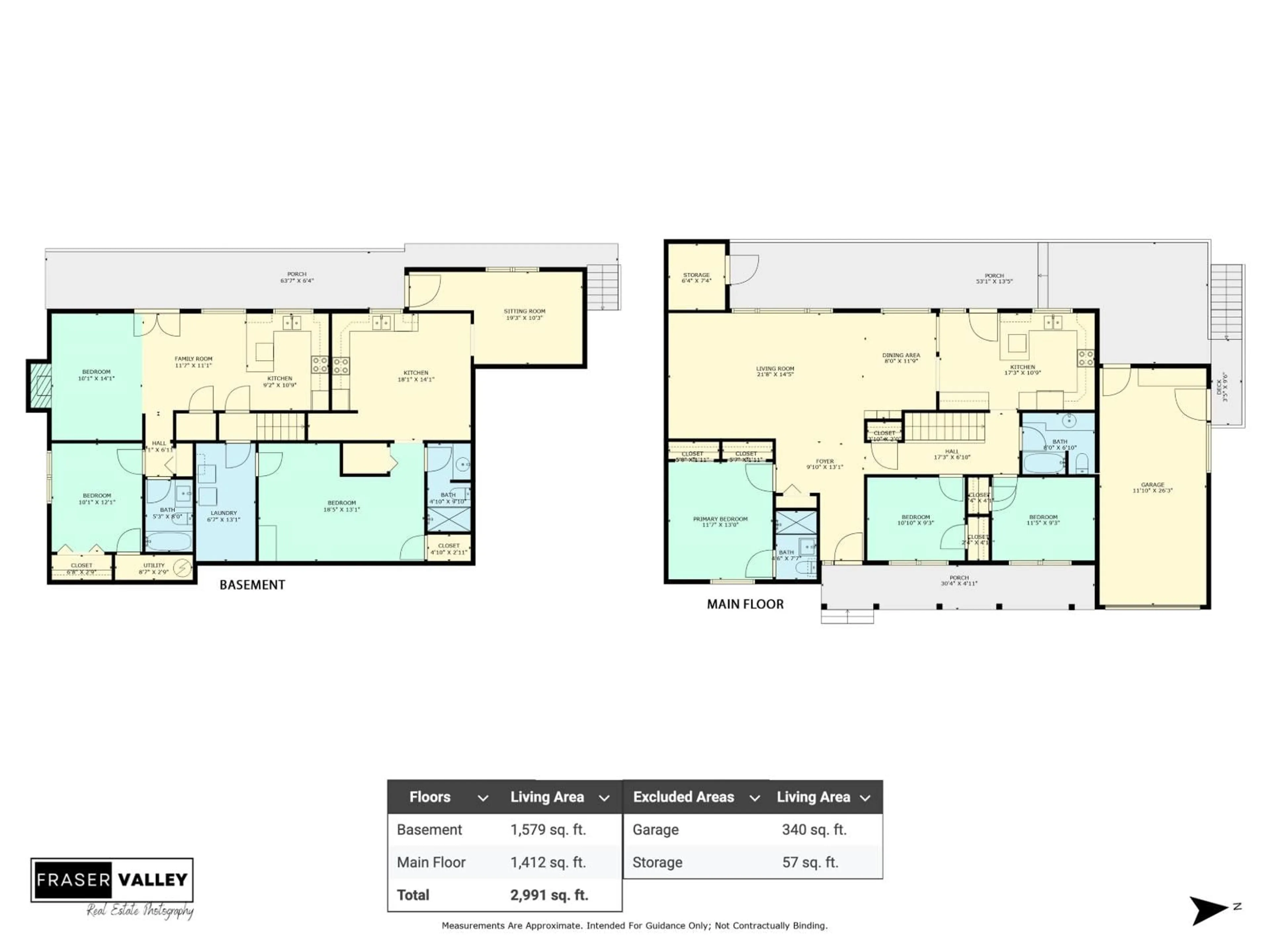 Floor plan for 2277 RAINIER, Abbotsford British Columbia V2T3E6