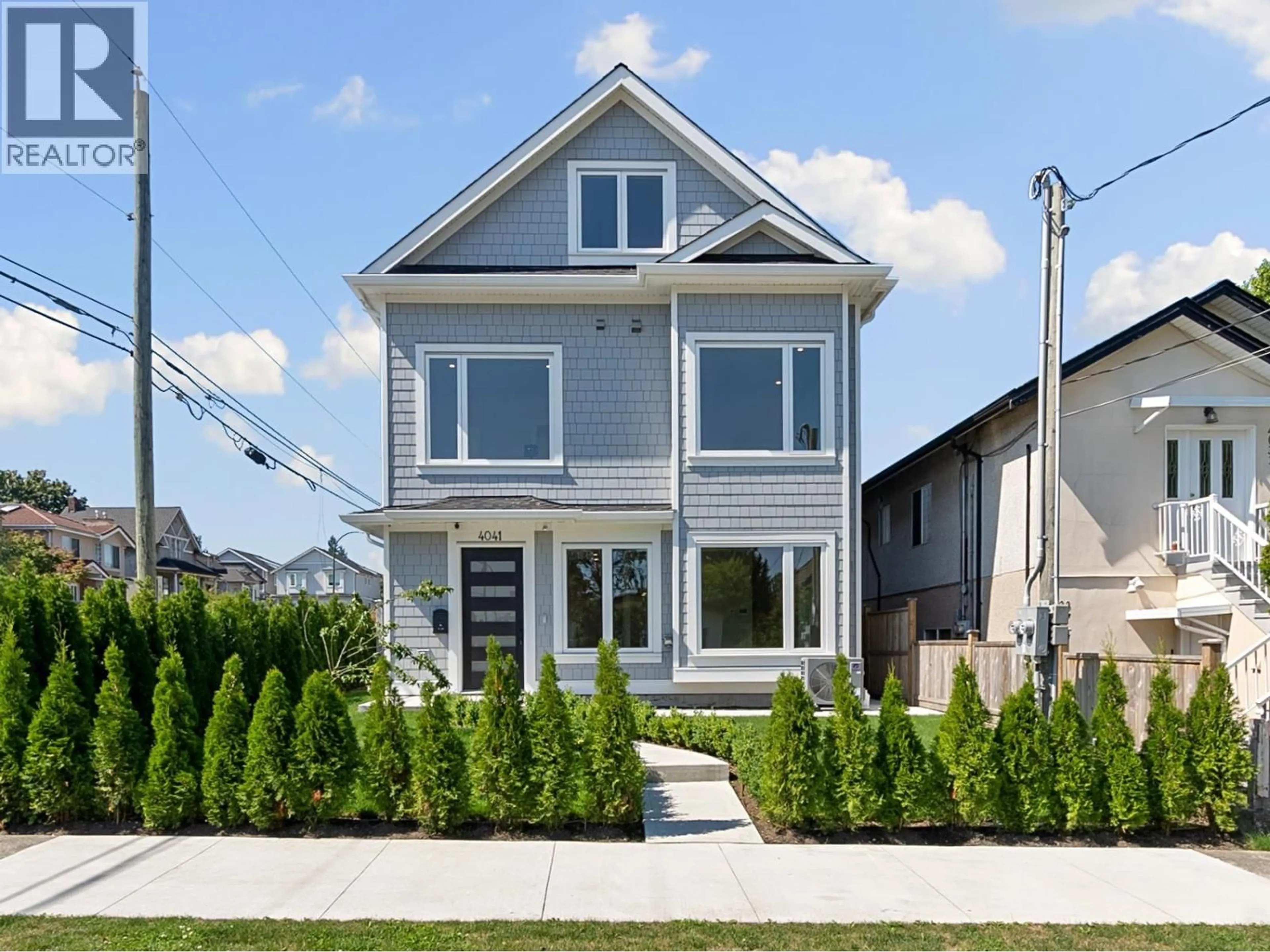 Home with vinyl exterior material, street for 4041 ST. CATHERINES STREET, Vancouver British Columbia V5V4L7