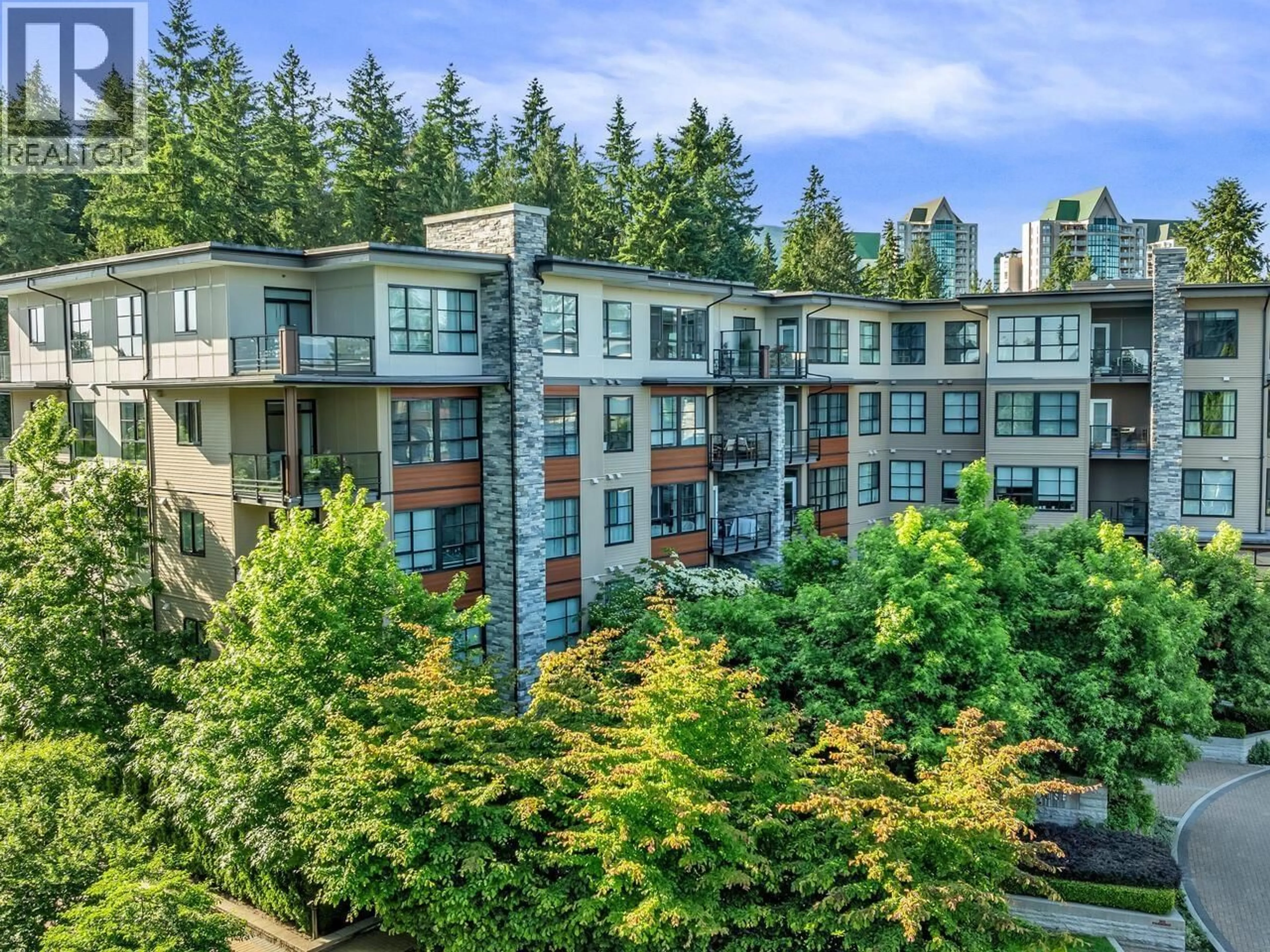 A pic from outside/outdoor area/front of a property/back of a property/a pic from drone, unknown for 408 - 1151 WINDSOR MEWS, Coquitlam British Columbia V3B0M9