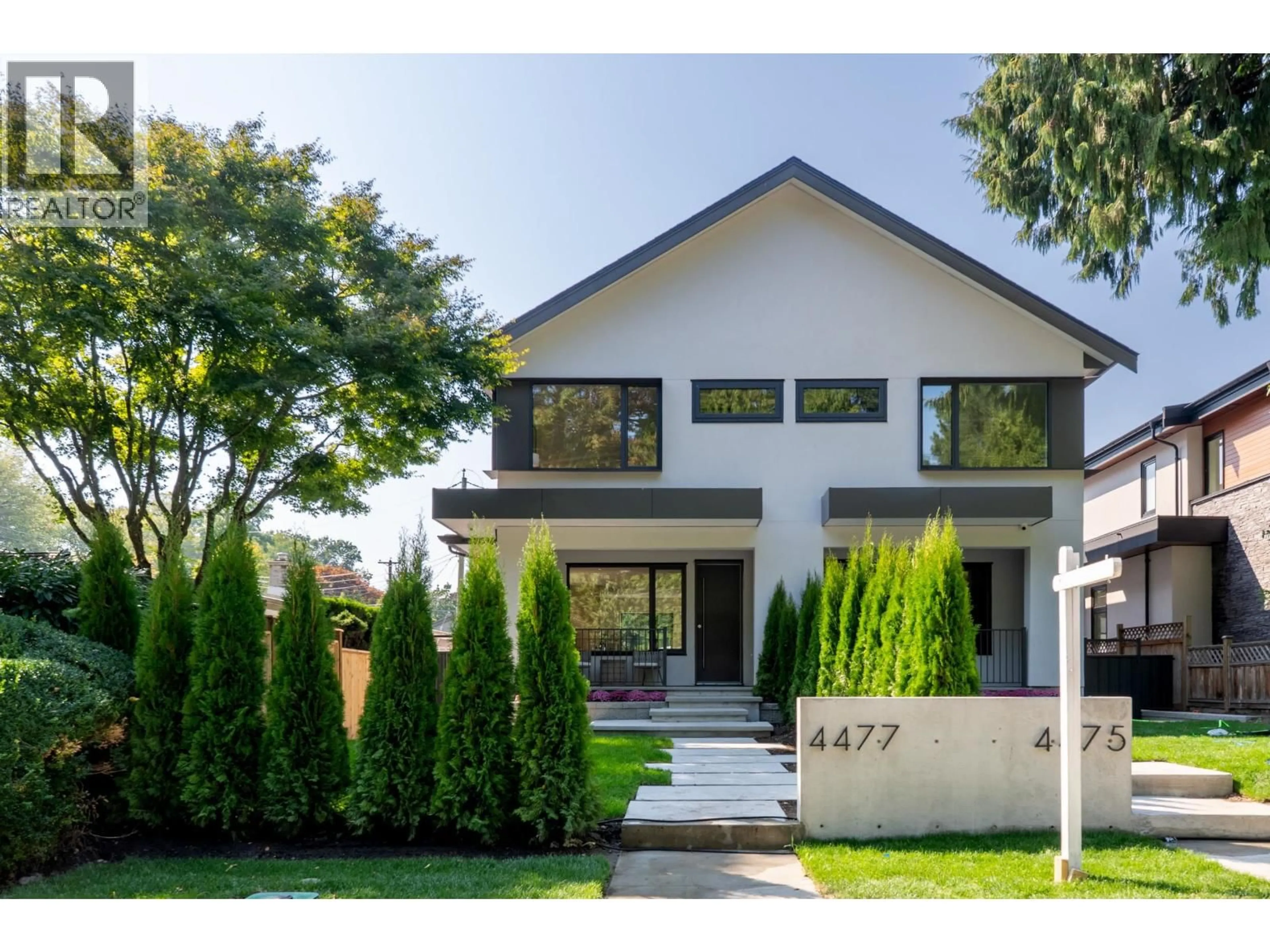 Home with brick exterior material, street for 4477 WALLACE STREET, Vancouver British Columbia V6S2J5