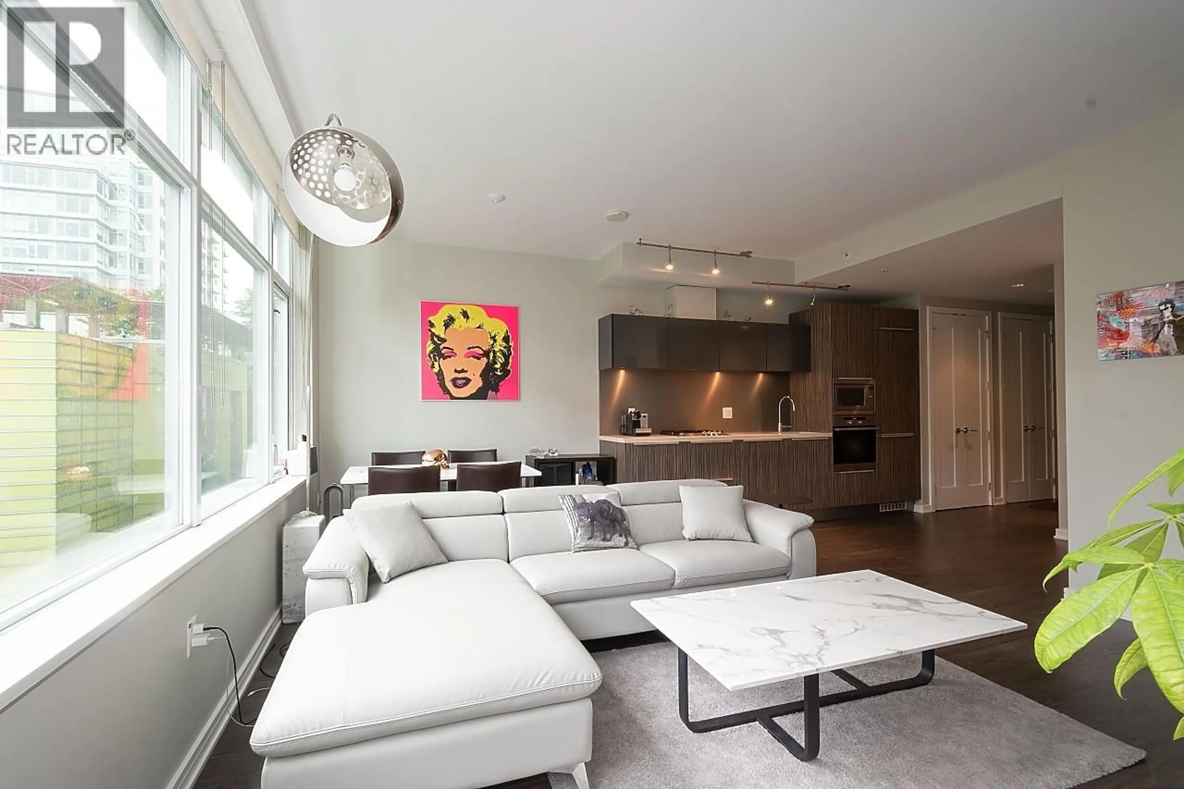 Living room with furniture, unknown for 411 - 181 1ST AVENUE, Vancouver British Columbia V5Y0E3