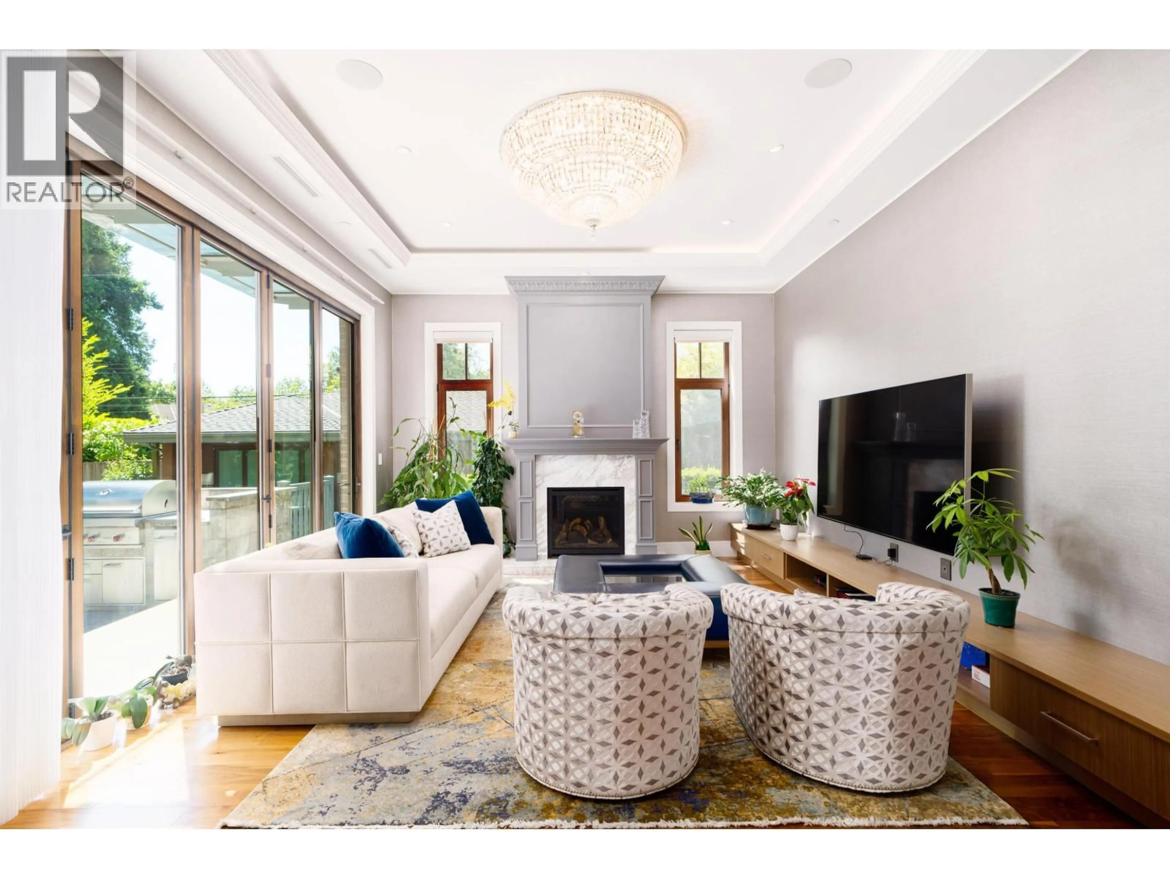 Living room with furniture, unknown for 5937 CHURCHILL STREET, Vancouver British Columbia V6M3H4