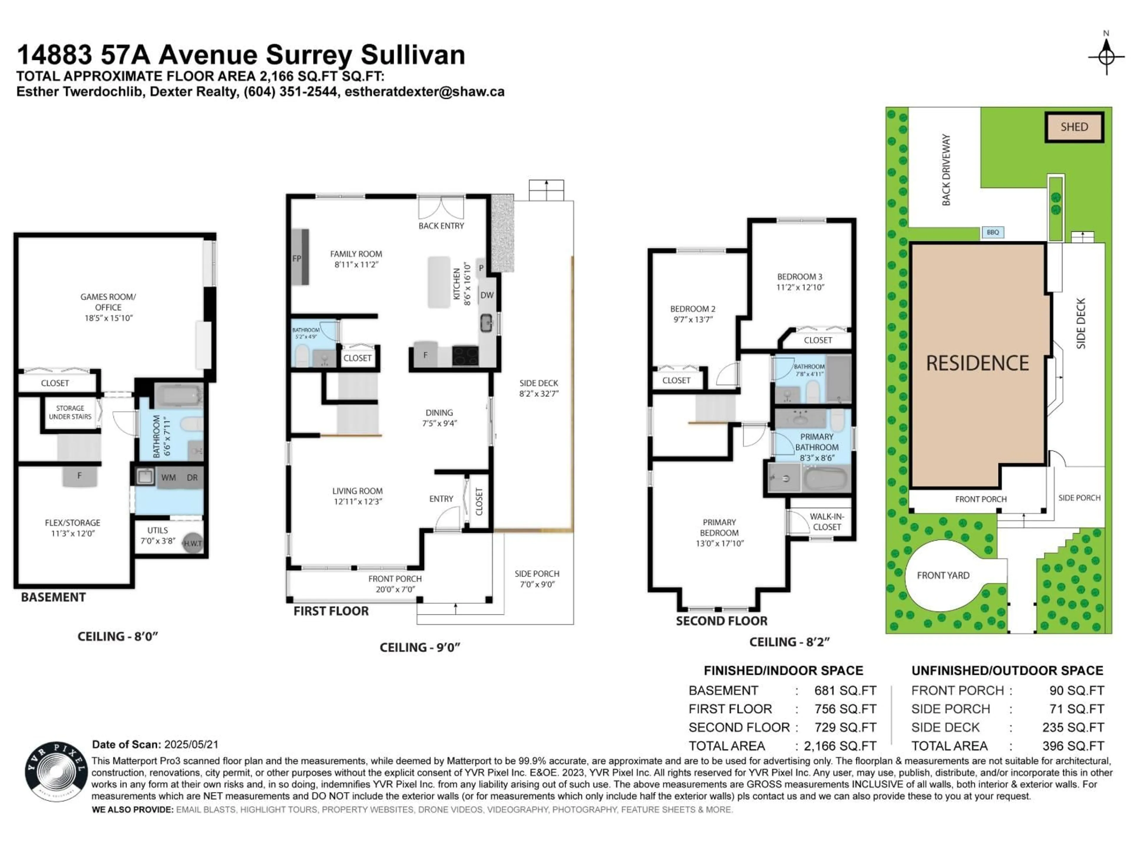 Floor plan for 14883 57A, Surrey British Columbia V3S8W6